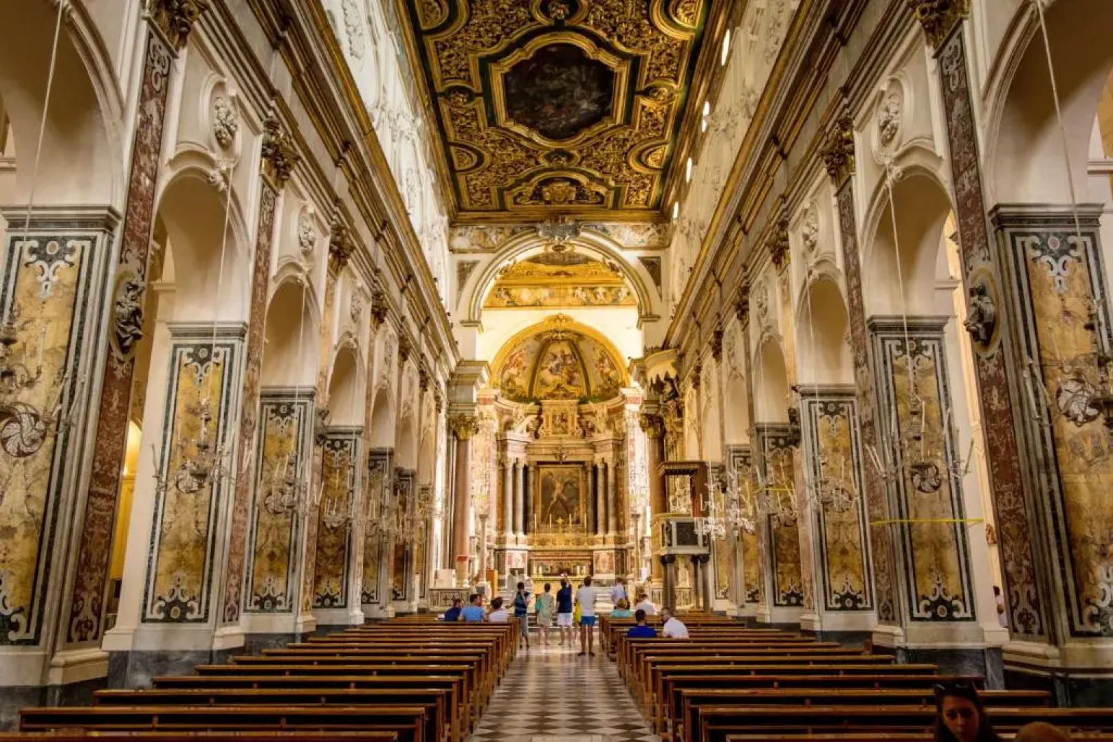 2 bedrooms appartement with private pool furnished terrace and wifi at Giugliano in Campania 5 km away from the beach