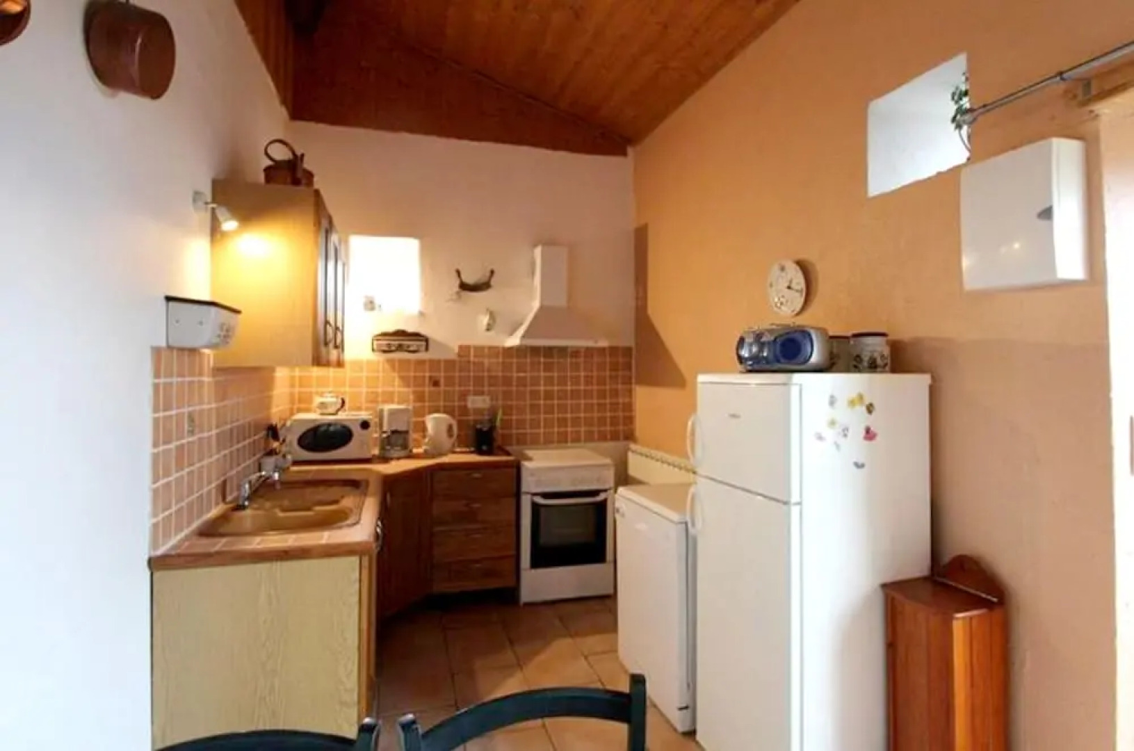 House With 2 Bedrooms in Champis, With Wonderful Mountain View, Enclos