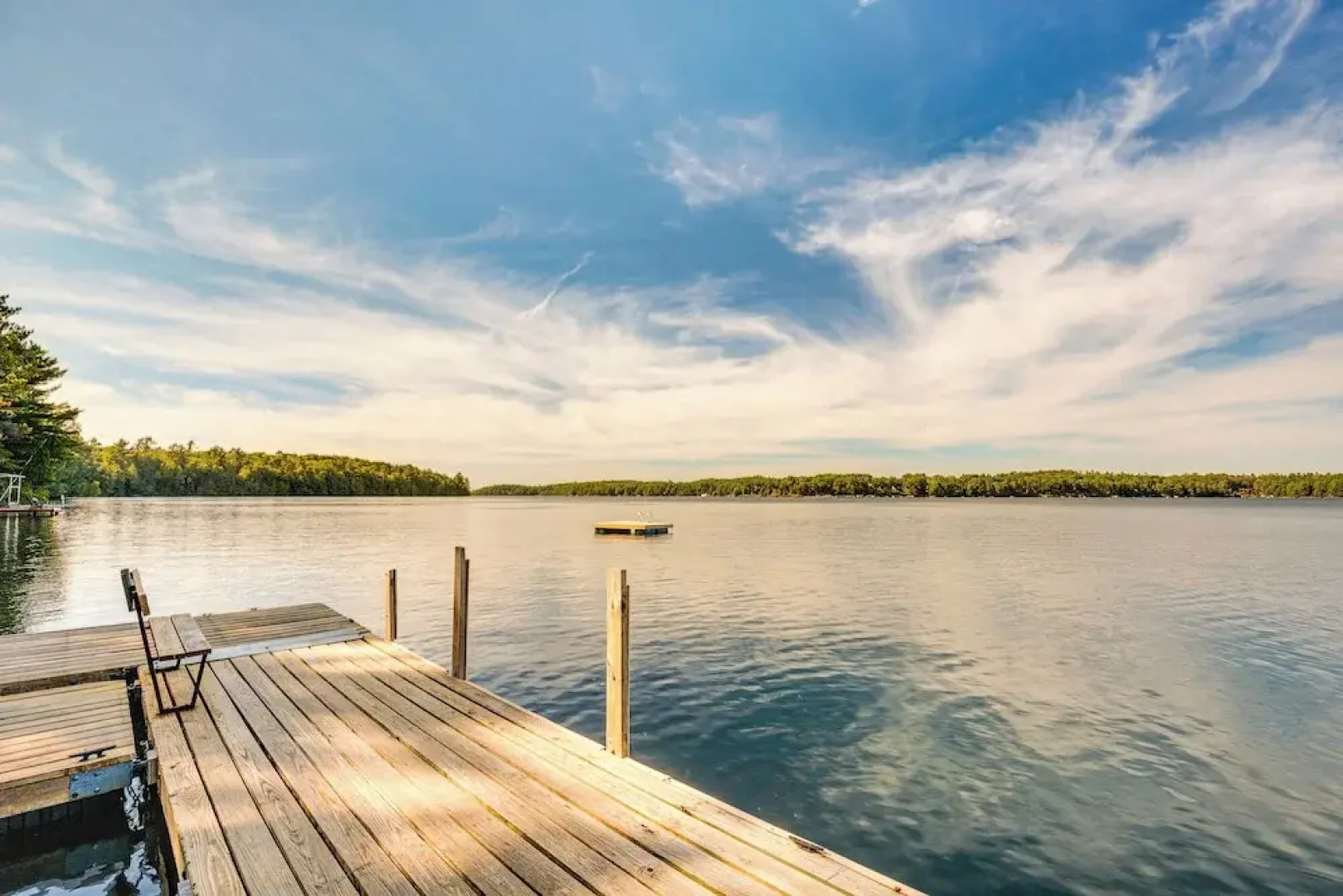 Lake Tomahawk Summer Oasis w/ Deck!