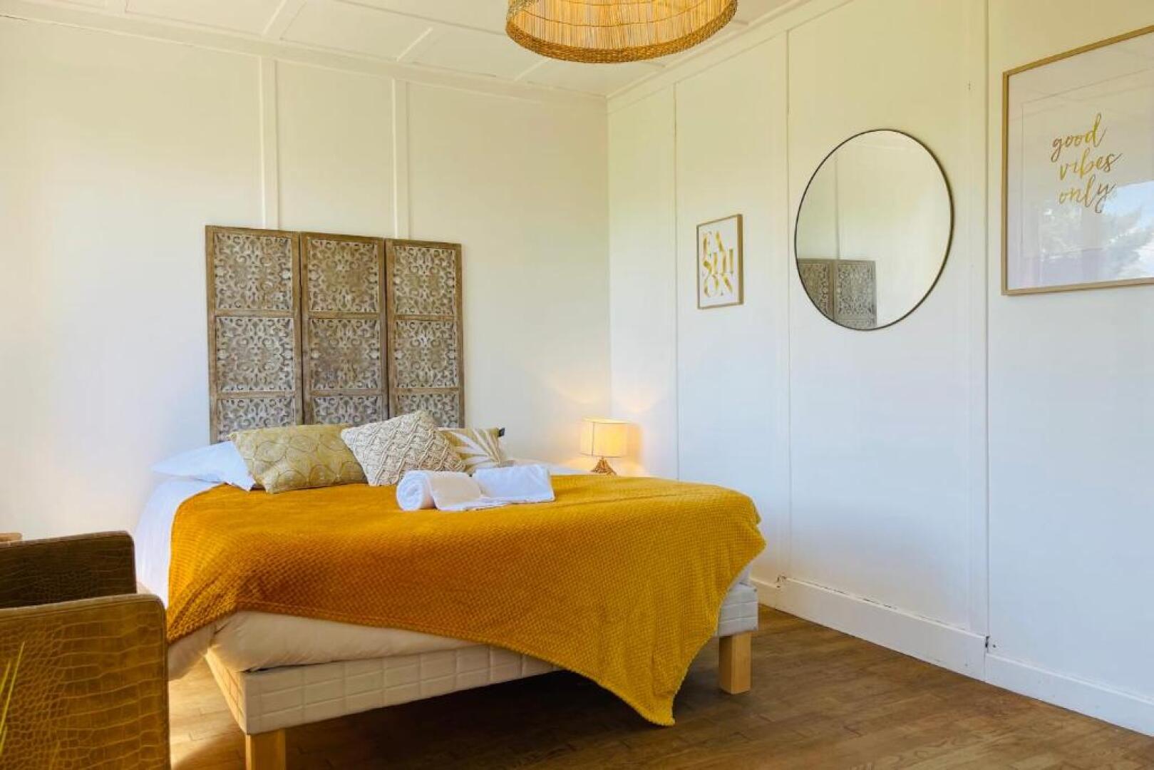 Maison de Vilvent garden calm and gentleness 5 minutes from the Château