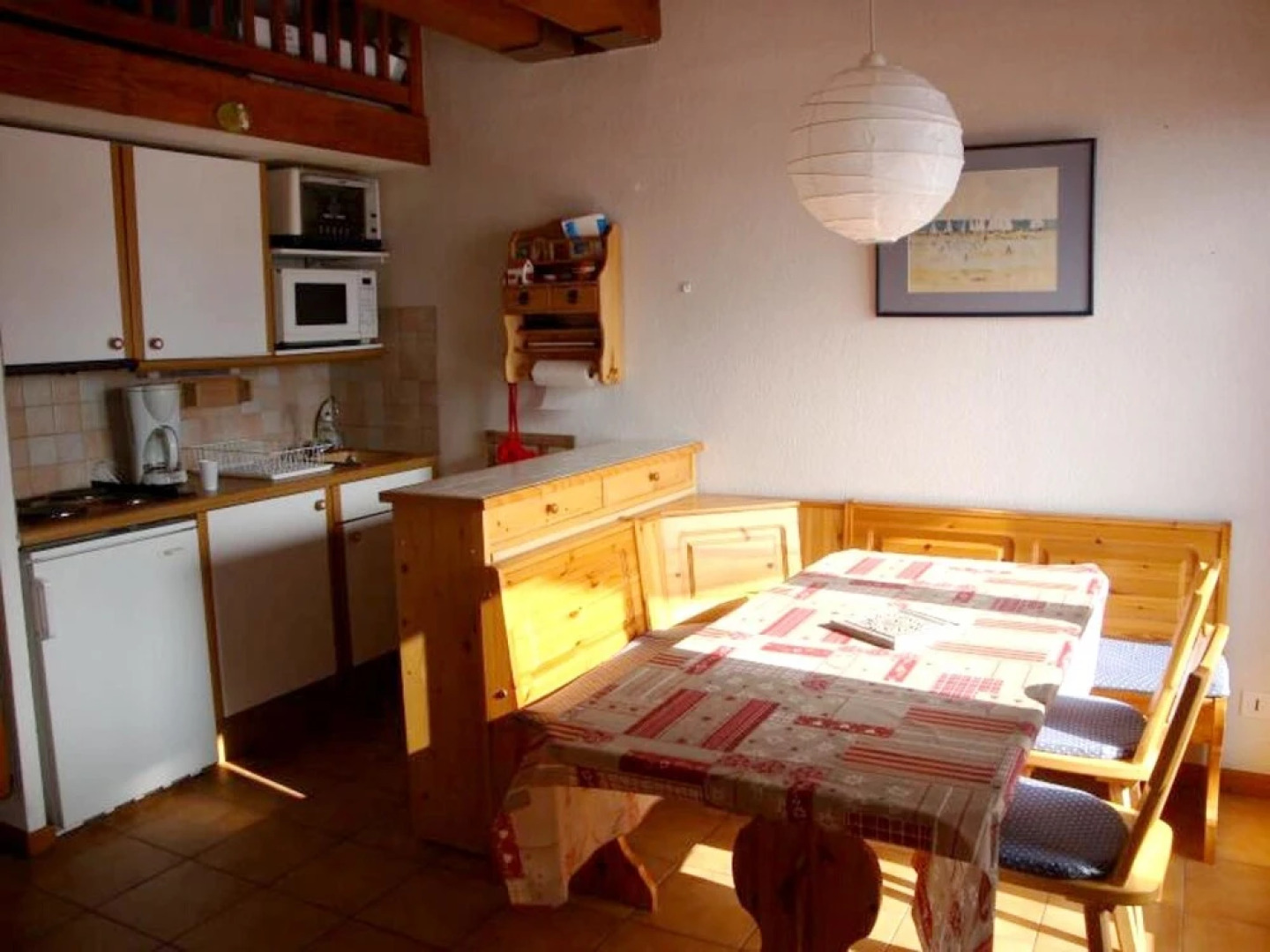 Studio in Praz-sur-arly, With Wonderful Mountain View and Enclosed Gar