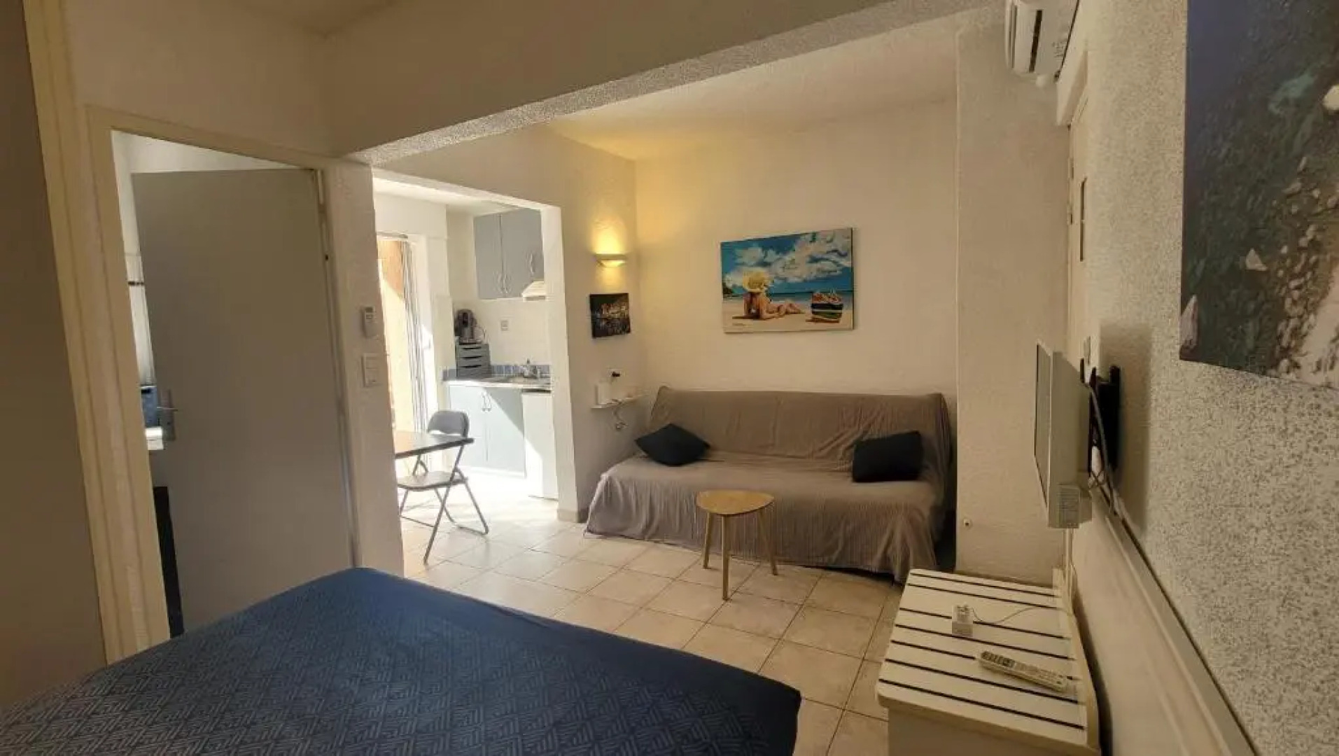 Studio situé à 20 metres de la plage d Agosta Porticcio