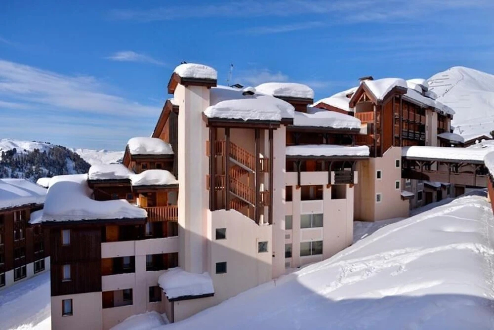 Belle Plagne Three-roomed Apartment for 5 People of 30mâ² on the Slopes Lc520