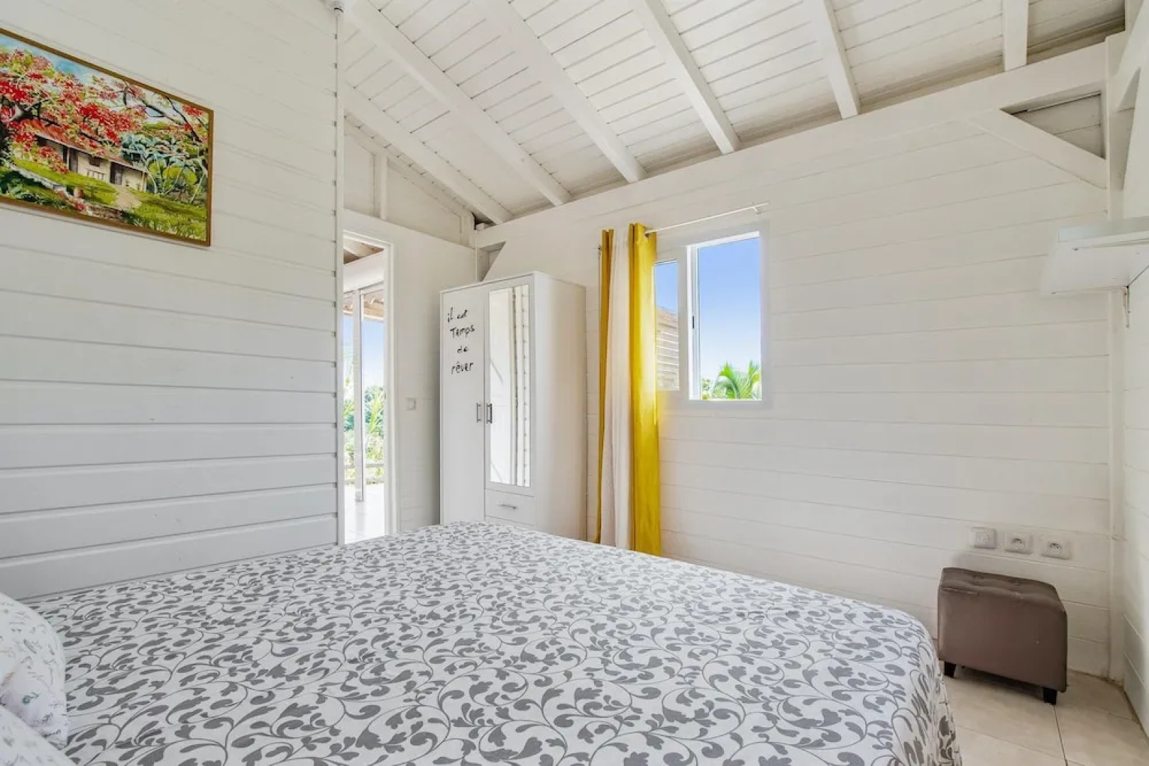 Bungalow With one Bedroom in Petit Bourg, With Pool Access, Enclosed G