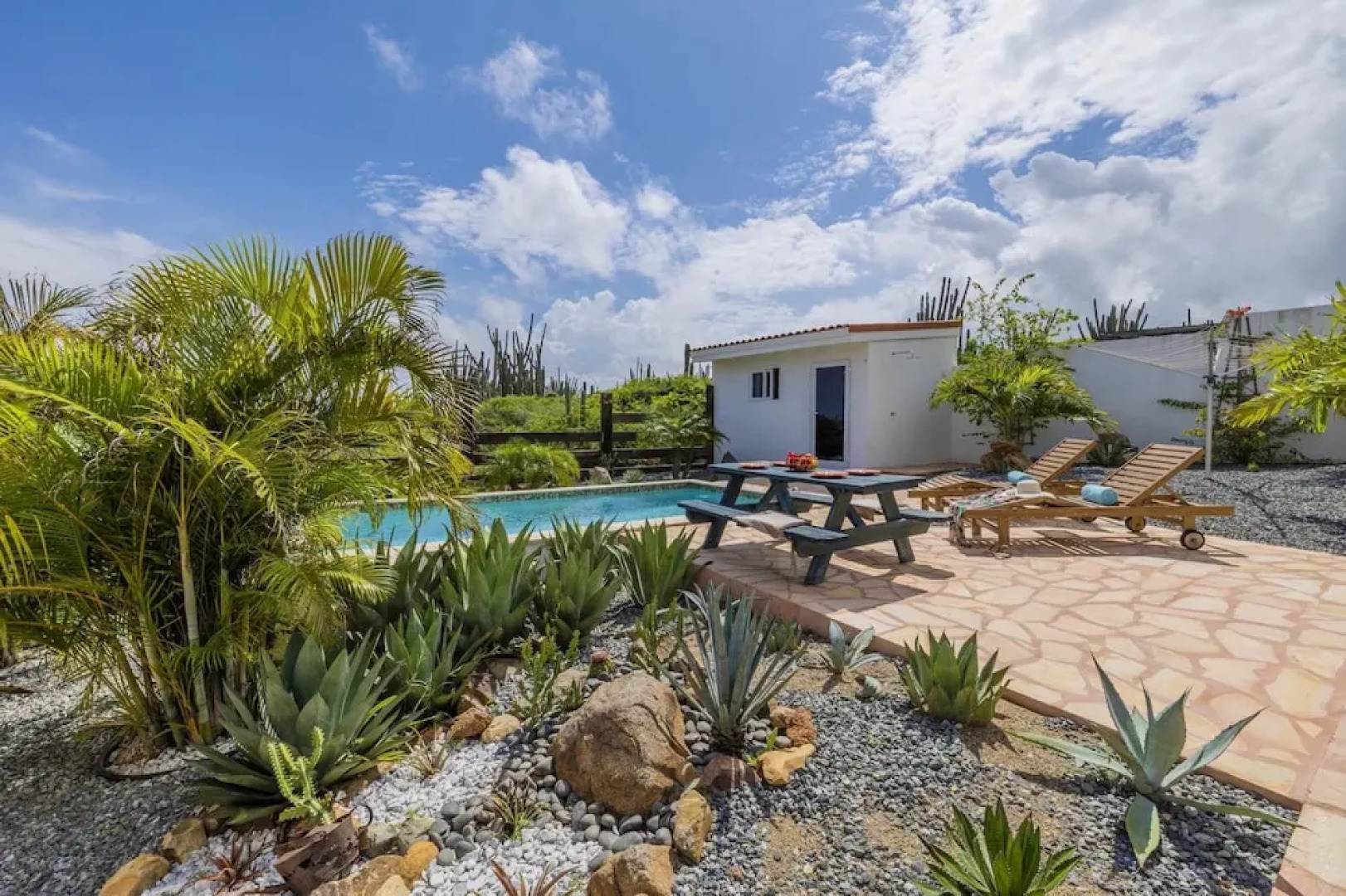 Breezy Cozy Retreat Arikok National Park Pool