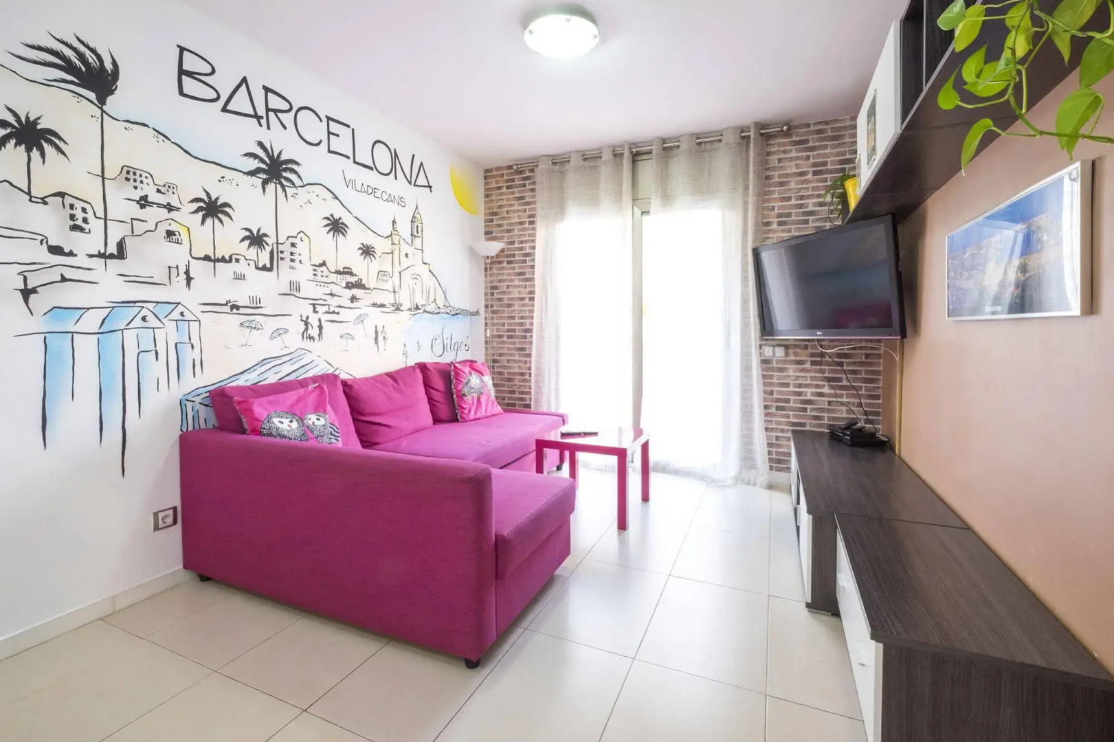 Apartamentos Ático Airport Barcelona, Terraza y Barbacoa