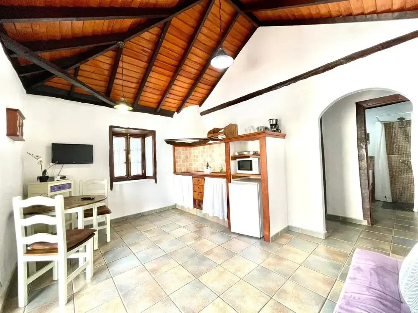 Bungalow 1 con Wifi A C BBQ Piscina en La Palma