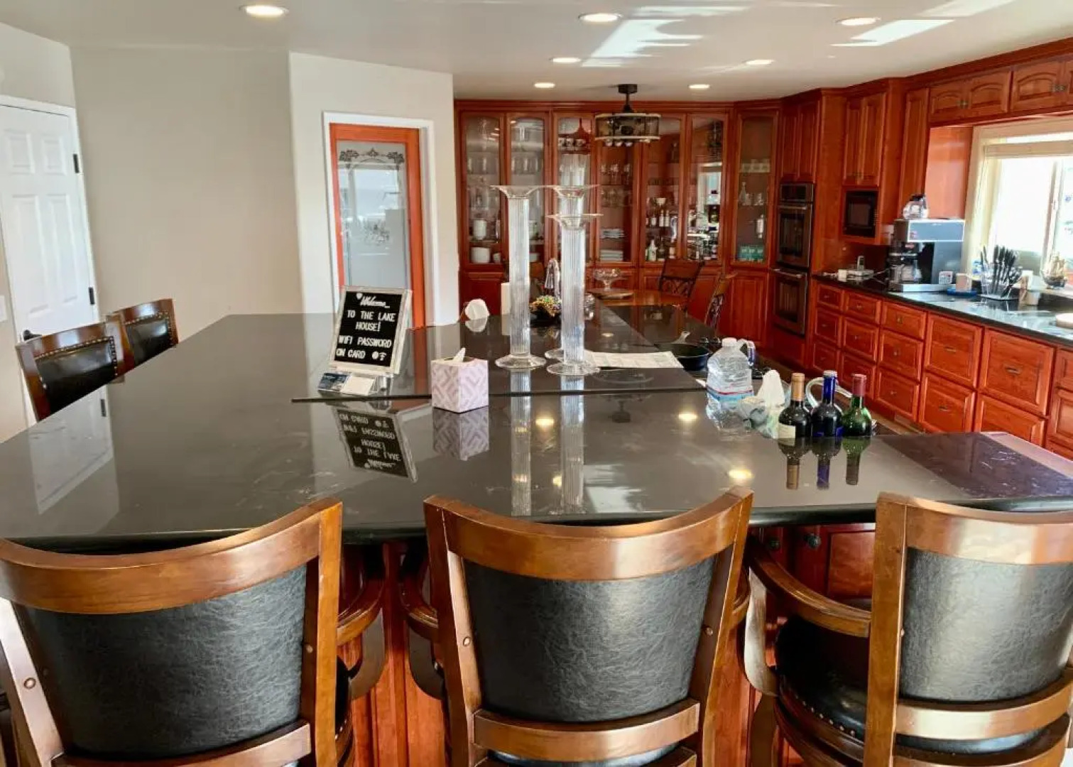 Stunning 3,400 sq ft Lake House w Boat Dock, Sauna, Steam Shower, and More