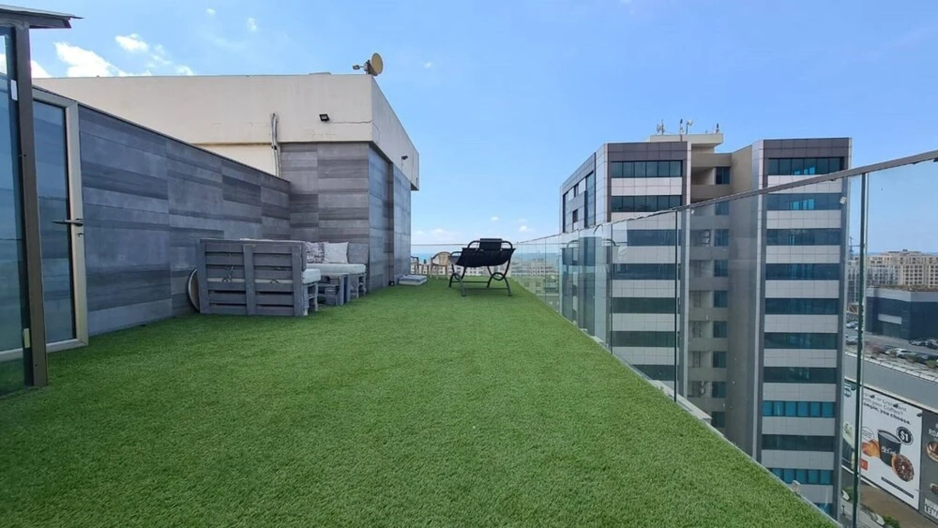 Studio Dbayeh Near Abc Wz Duplex Rooftop, Sea View