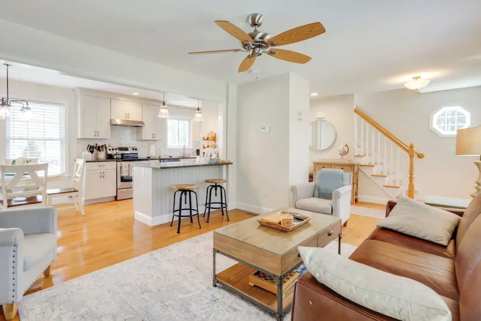 Walk to Pawcatuck River: Family-friendly Home!
