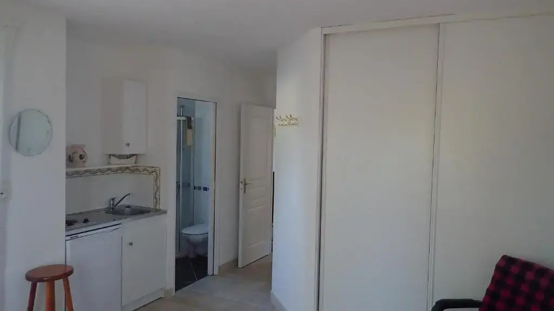 Chambre dans la pin¿