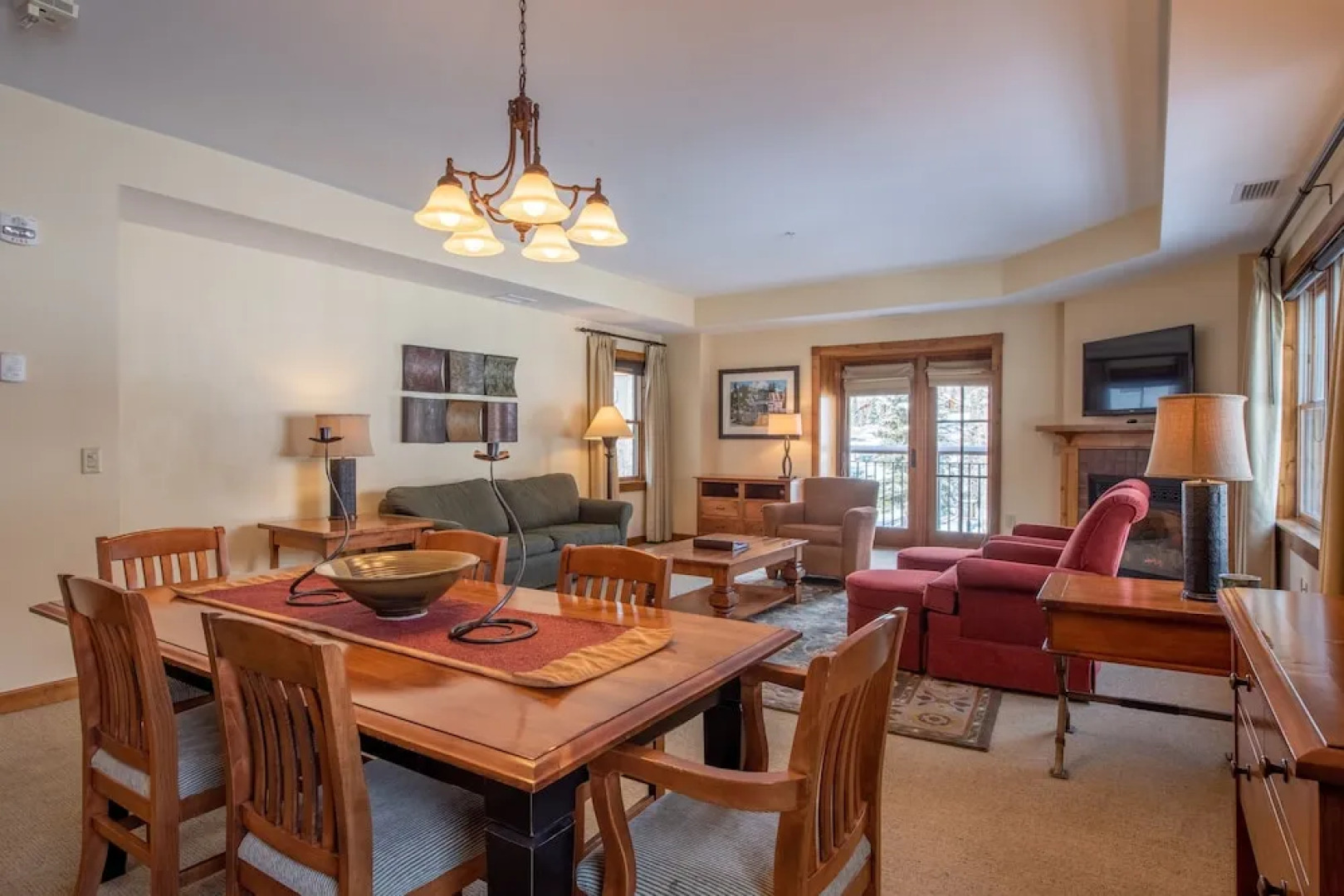 Wheelchair Accessible 2-Bedroom Slopeside Condo - No Cleaning Fee! by RedAwning