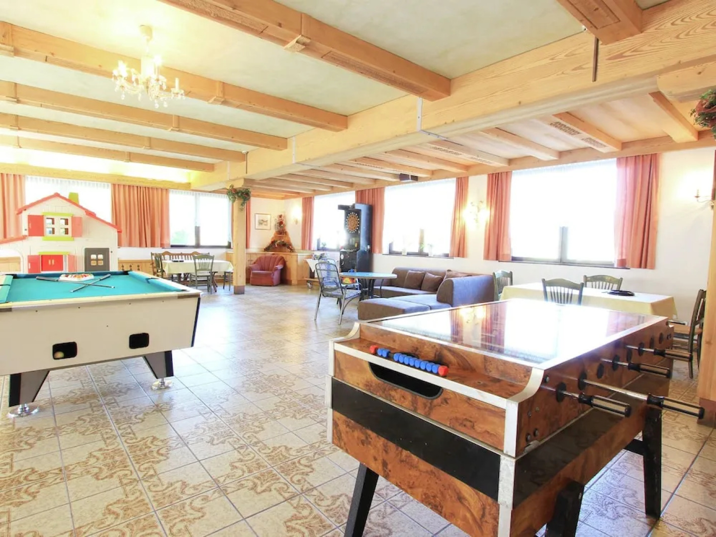 Modern Mansion in Itter with Sauna