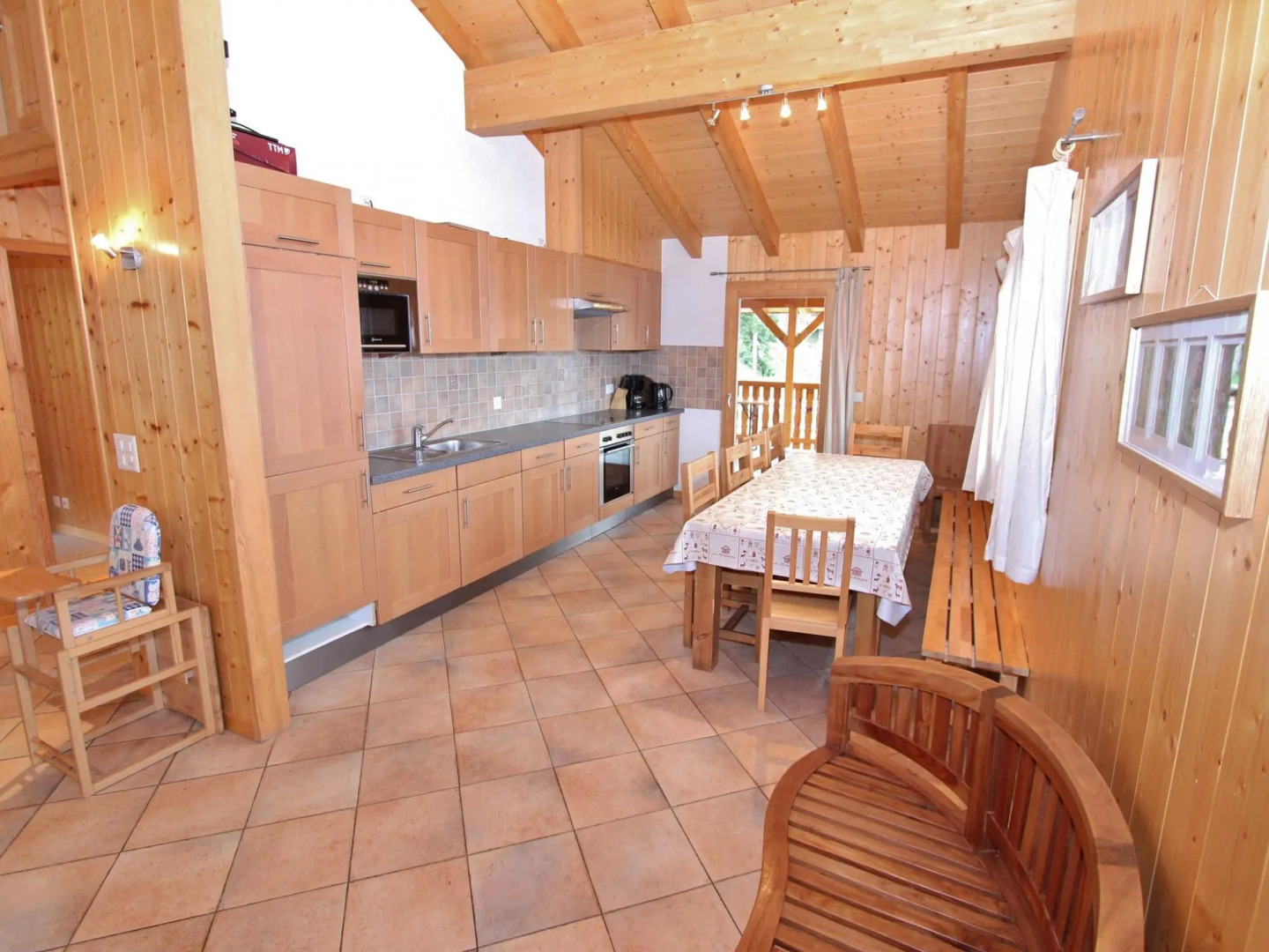 Chalet in Alps Near Ski Lift and Sauna
