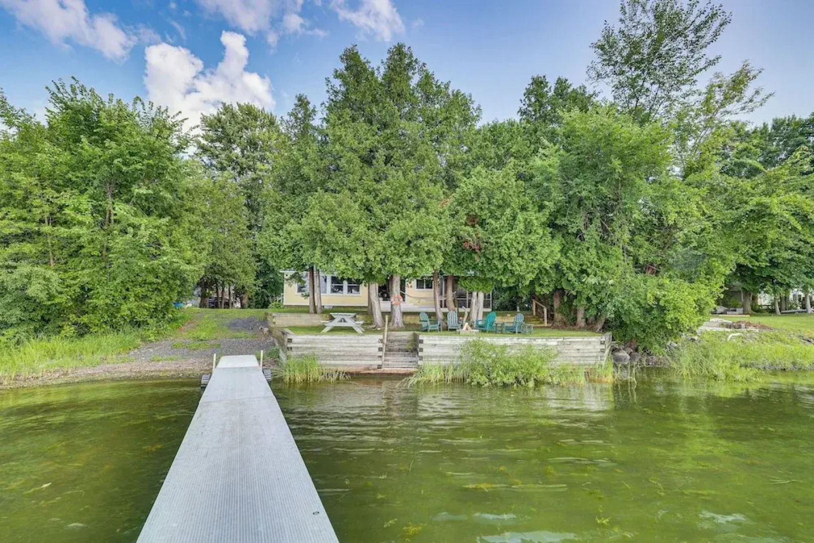 Waterfront North Hero Home w/ Screened Porch