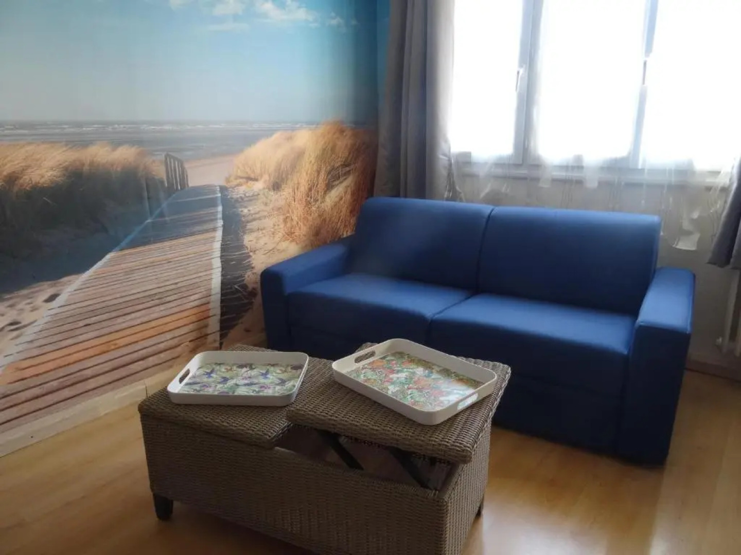 Petit nid douillet , calme avec vue sur le parc