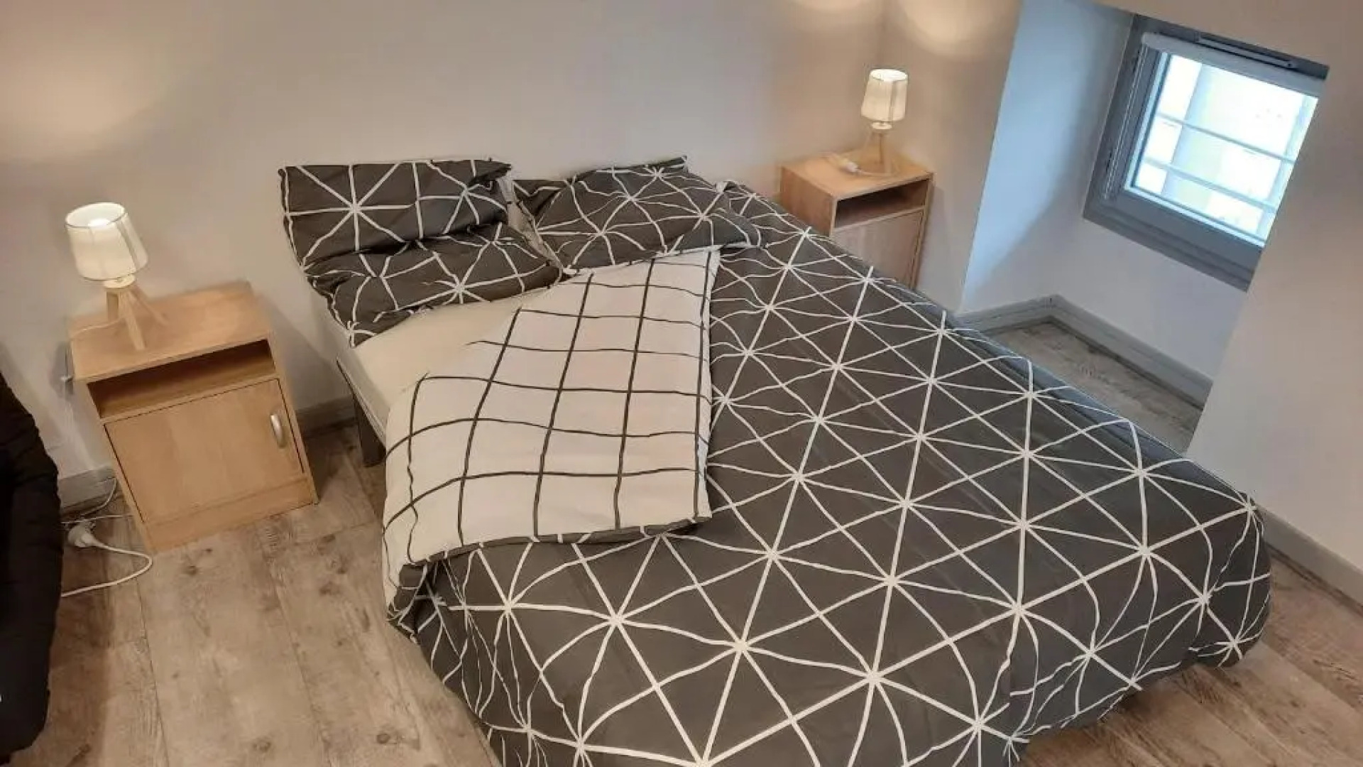 Suite 3 Pieces Chambre+Cuisine+Sdb Centre Ville