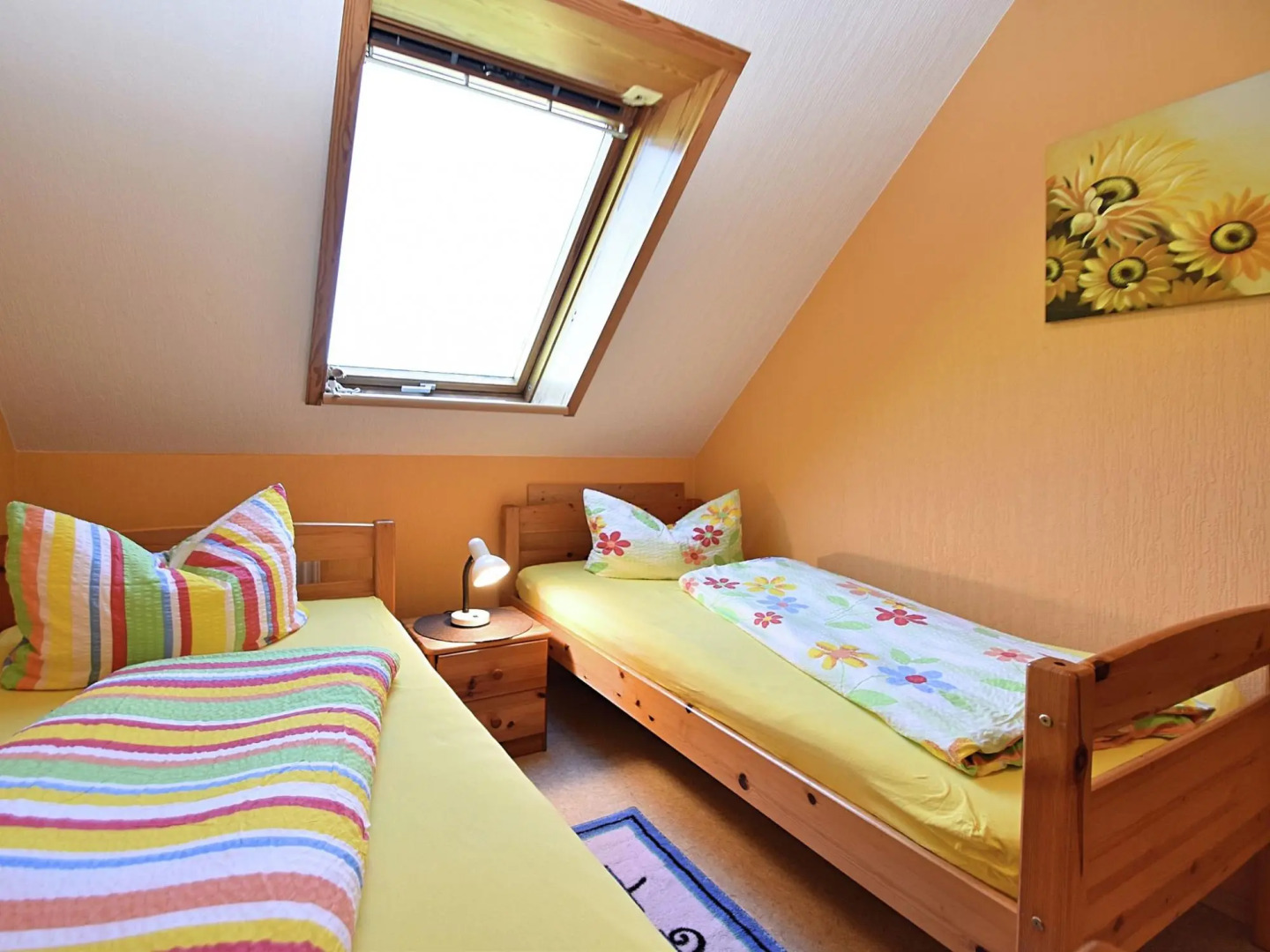 A four person holiday home in a delightful, quiet area.