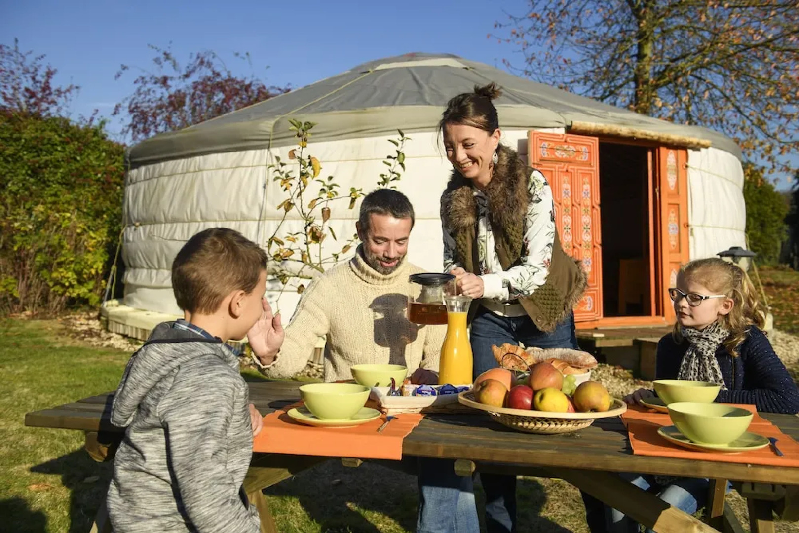Yourte Oulan Bator - Le Village des Templiers
