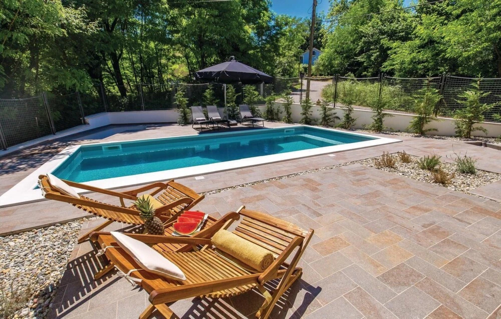 Nice Home in Zastenice With Wifi, 2 Bedrooms and Outdoor Swimming Pool