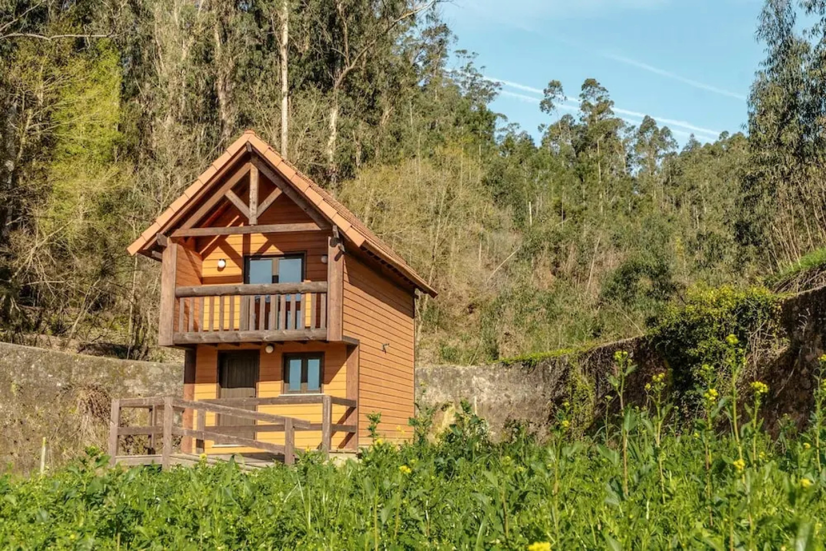 Chalet With one Bedroom in Branca - Albergaria-a-velha, With Wonderful Mountain View, Shared Pool, Furnished Balcony