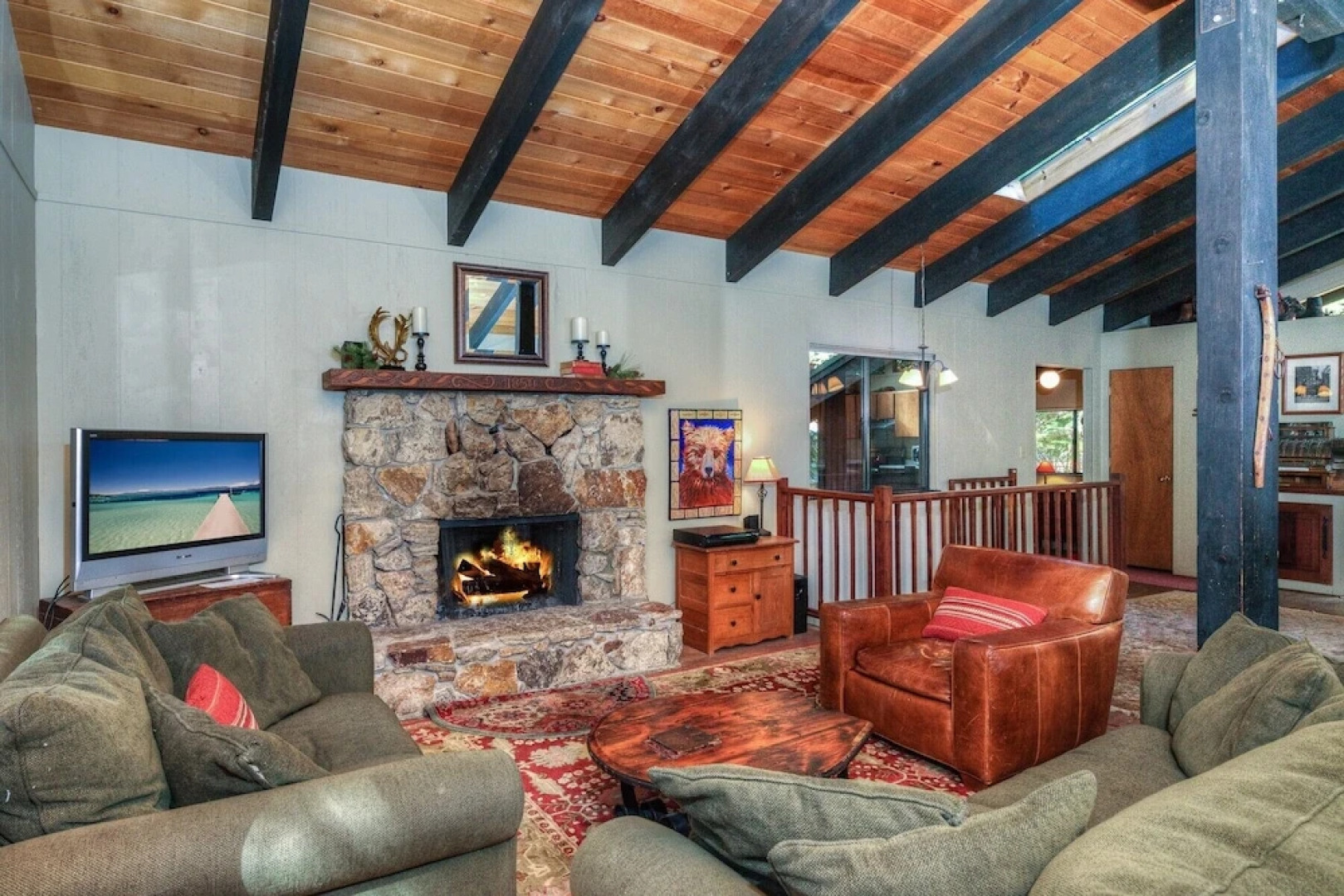 Rustic Modern Cabin in the Pines by RedAwning