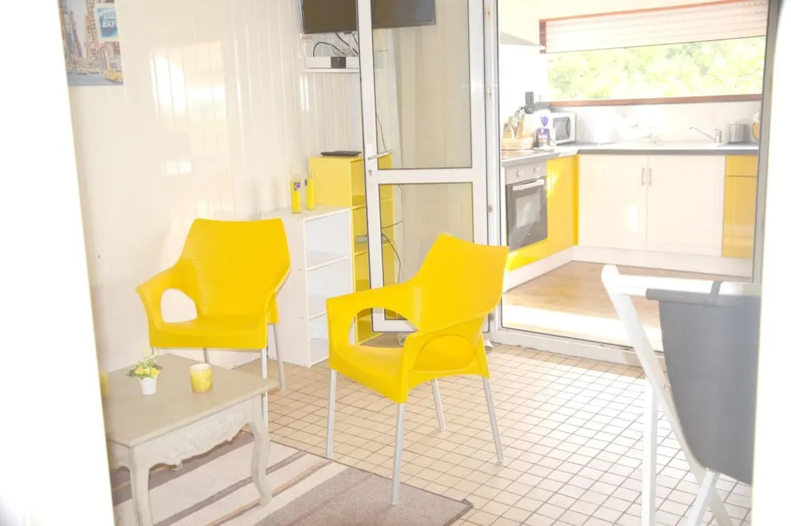 Bungalow With 2 Bedrooms in Bouillante, With Wonderful sea View, Furni