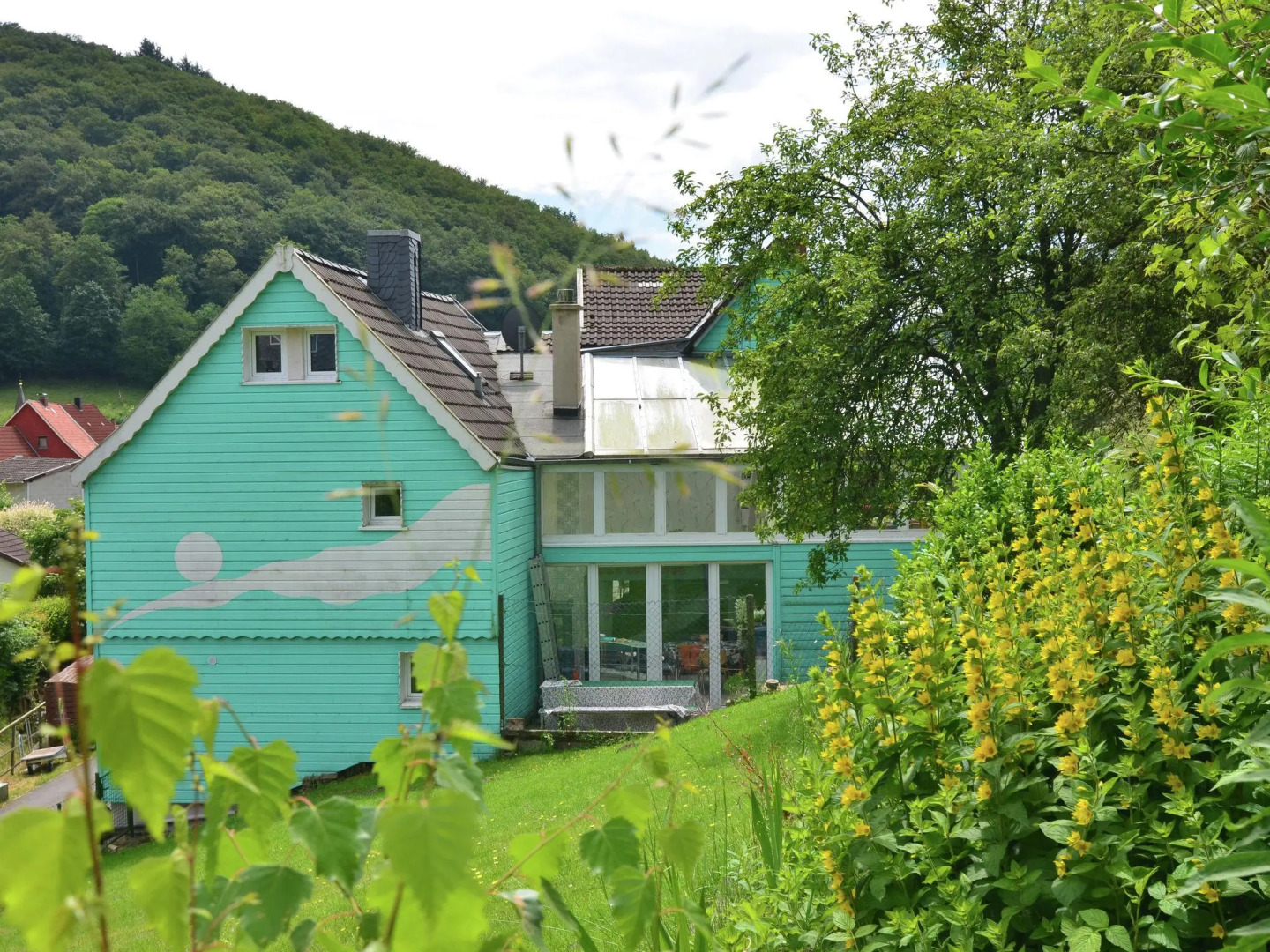 Vintage Holiday Home in Lonau with Pool