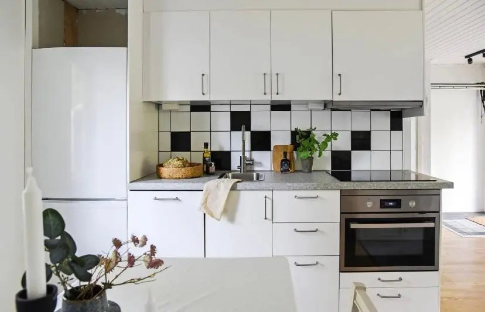 Modern cottage with sunny terrace