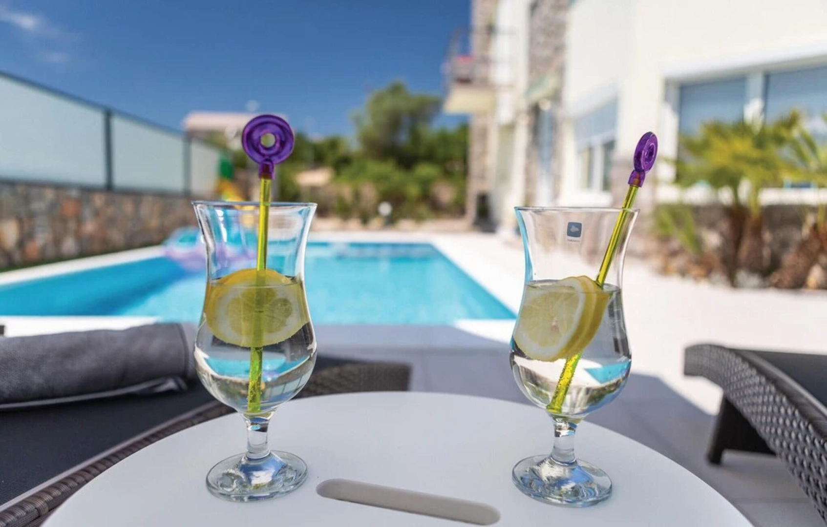 Stunning Home in Kornic With 3 Bedrooms, Wifi and Outdoor Swimming Pool