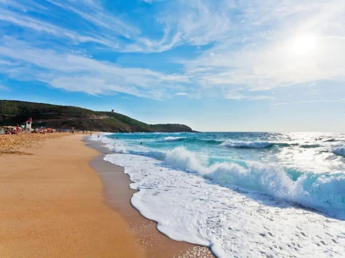 Torre dei Corsari vista mare con terrazza spiaggia sotto casa per 5 persone