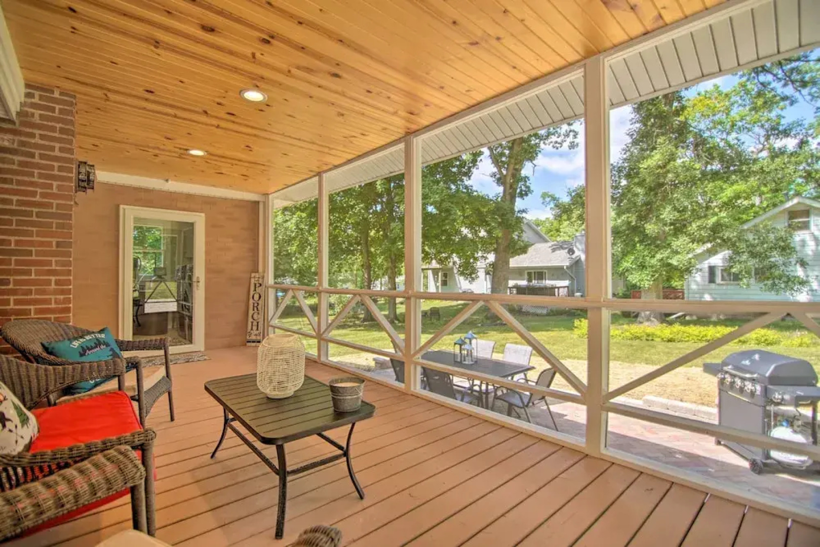 Sun-lit Lake Geneva Sanctuary w/ BBQ Patio!