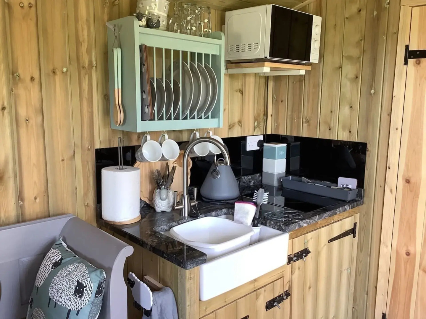 The Shepherds Hut at Hafoty Boeth