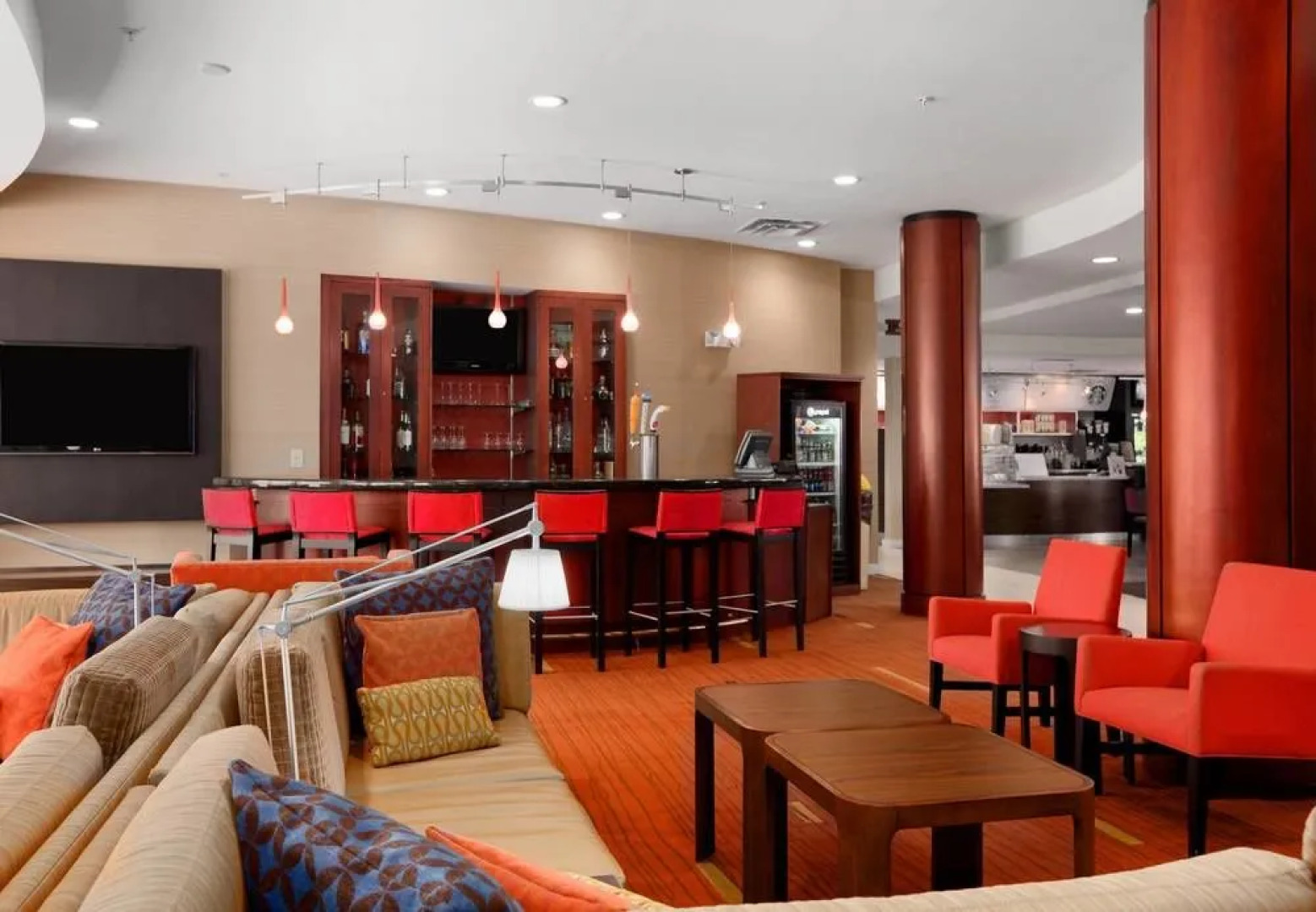 Courtyard Wall at Monmouth Shores Corporate Park