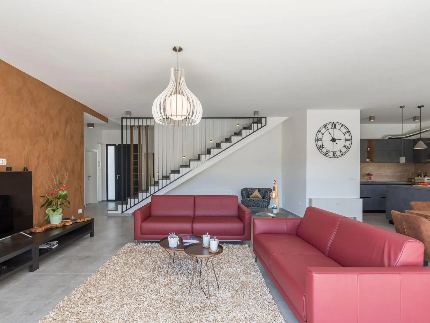 Modern holiday home in Novigrad with swimming pool