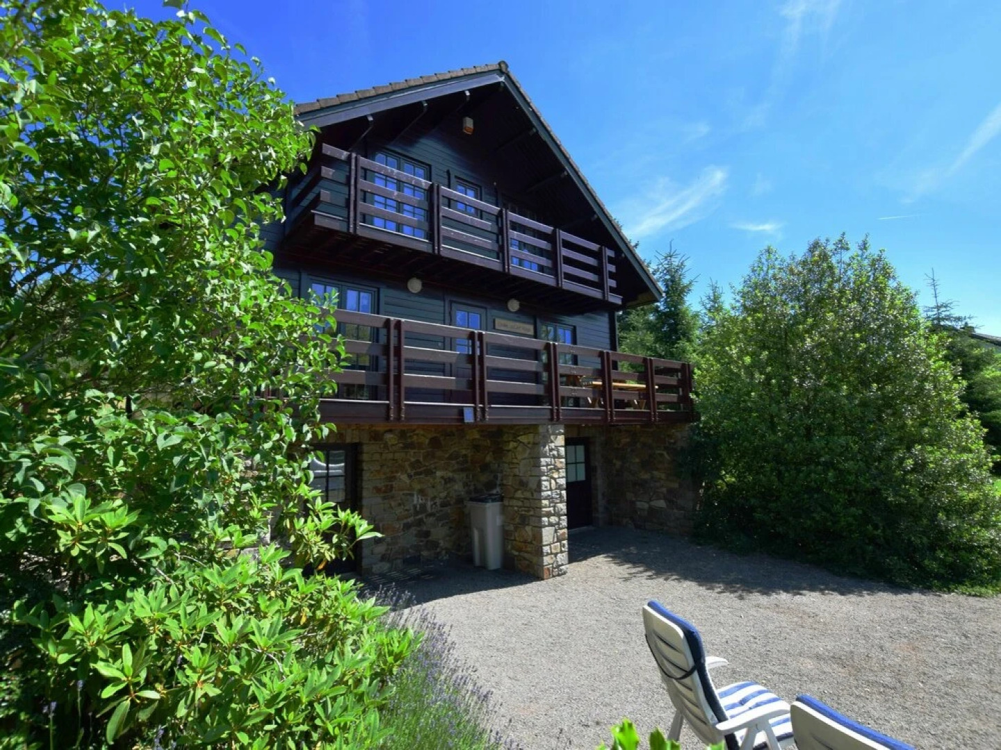 Attractive Chalet In Saint Hubert With Terrace And Garden