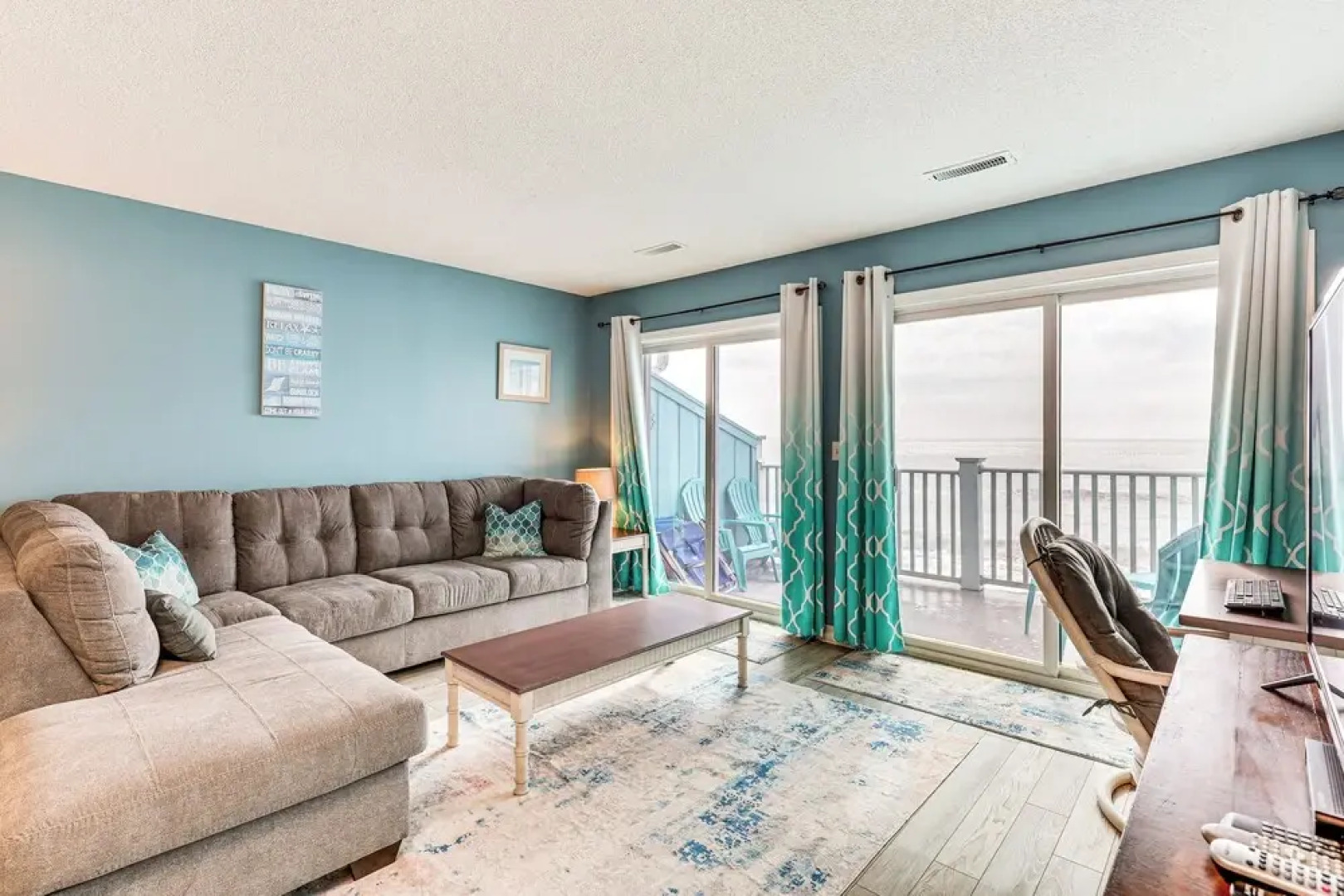 Kure Beach Condo w/ Panoramic Ocean Views!