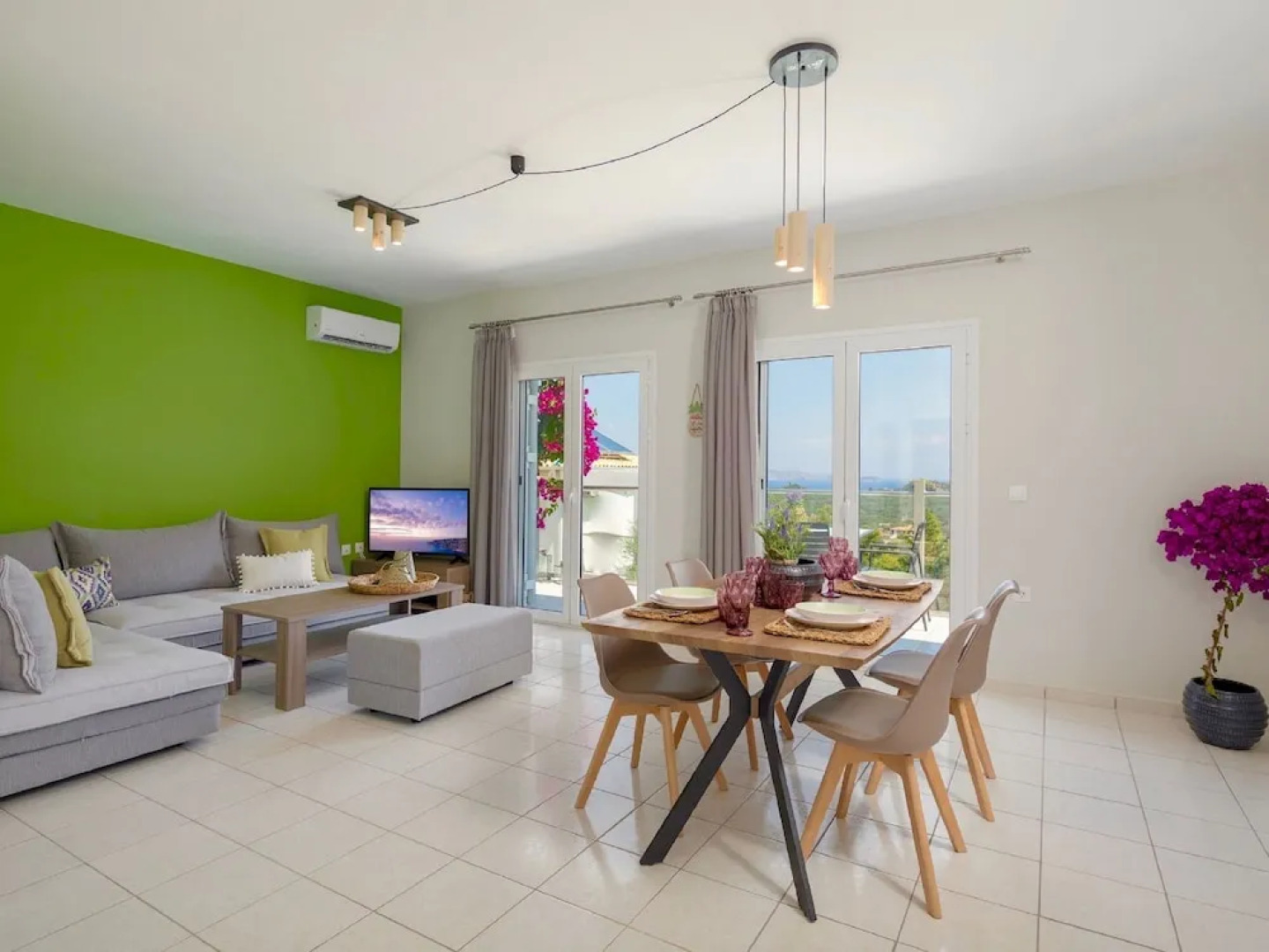 Beautiful Luxury Villa, Private Pool, Panoramic View on Ionian Sea, Zakynthos