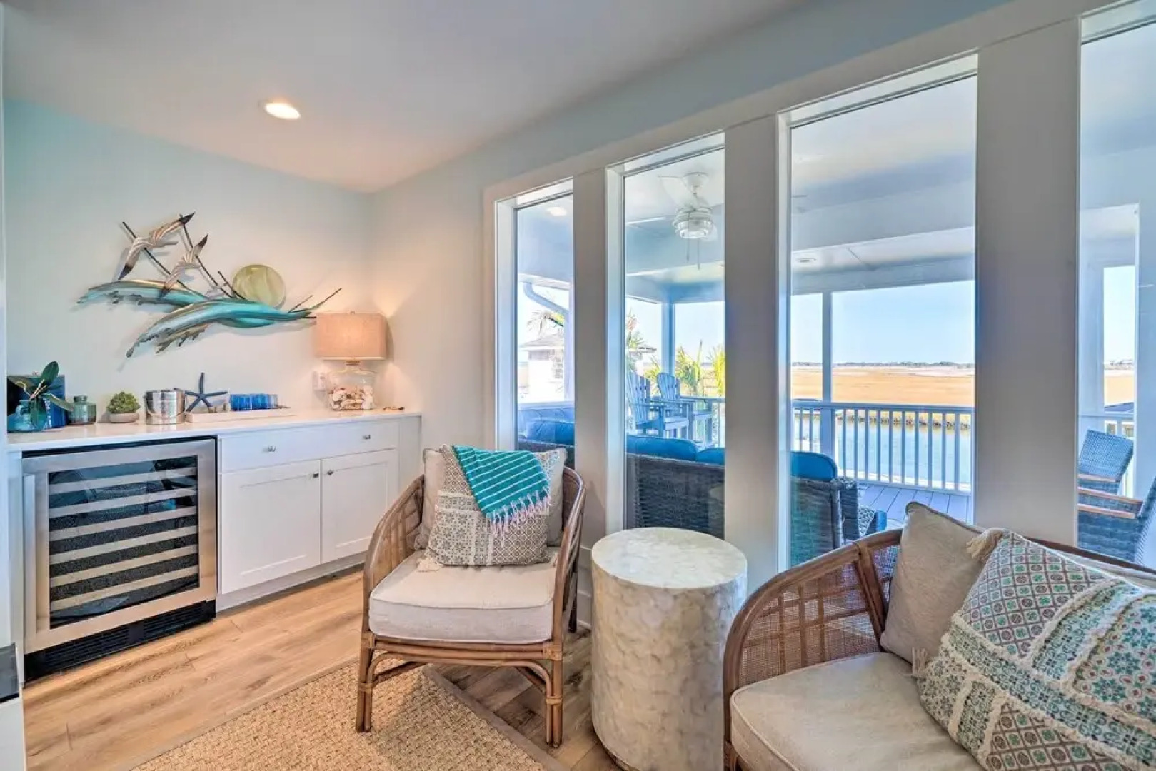 Stunning Surf City Home on Canal w/ Game Room!