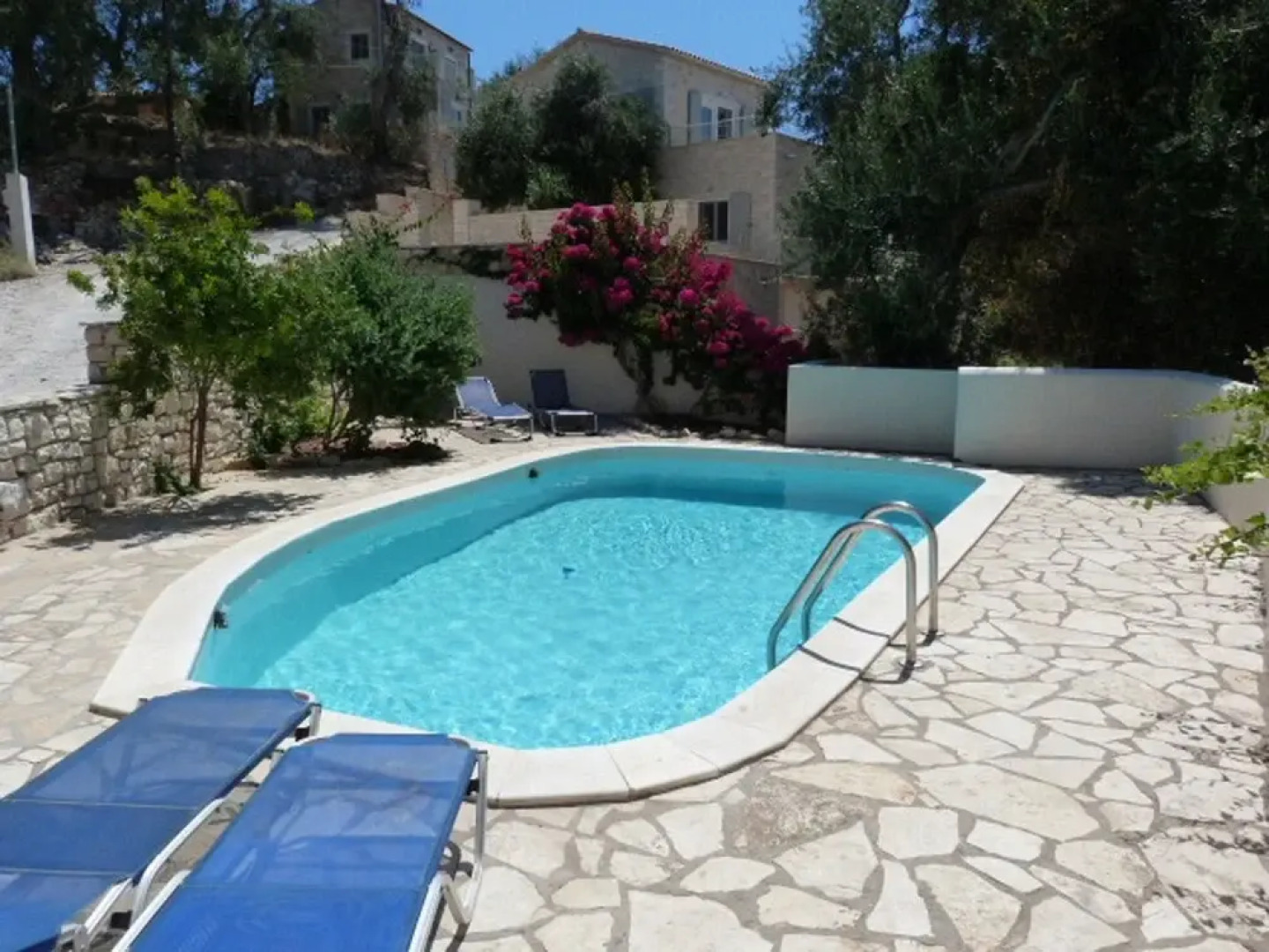 Studio in Lakka, With Wonderful sea View, Shared Pool and Furnished Terrace Near the Beach
