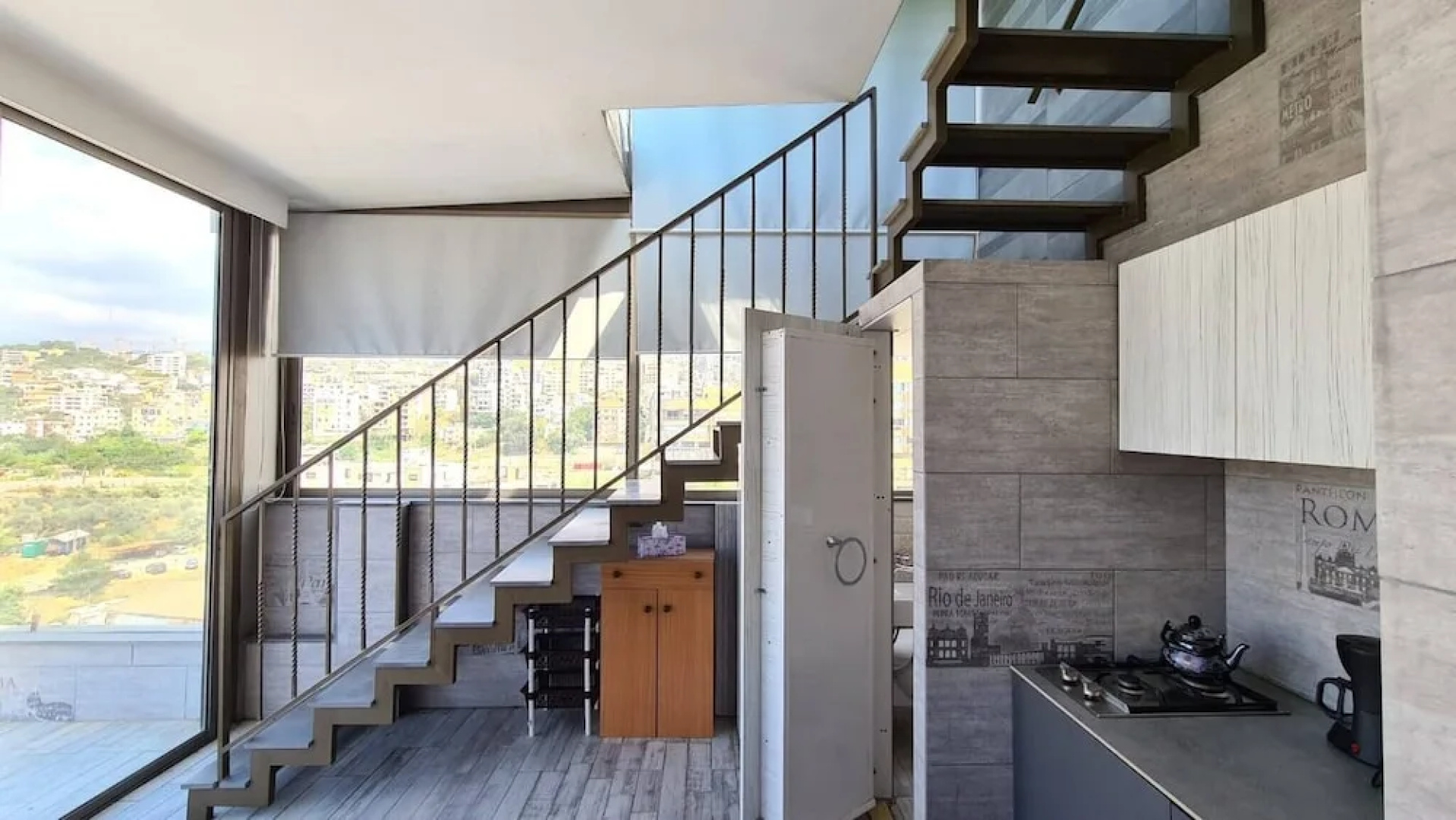 Studio Dbayeh Near Abc Wz Duplex Rooftop, Sea View