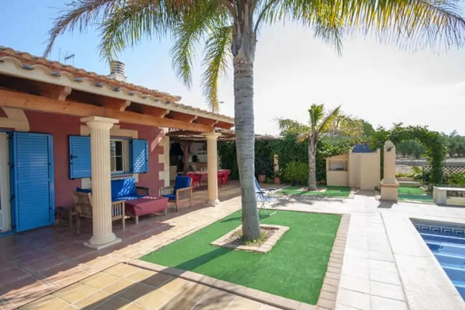 Villa With 4 Bedrooms in Llutxent, With Wonderful Mountain View, Private Pool, Terrace