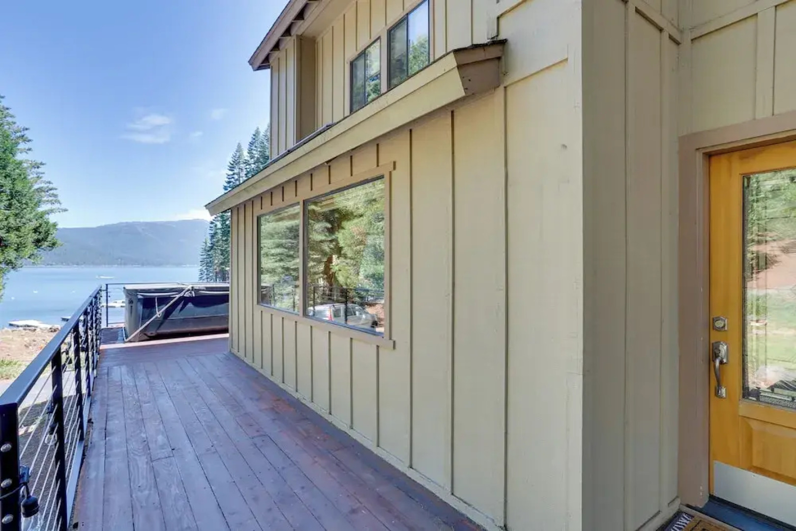 Westwood Lakefront Cabin w/ Hot Tub & Boat Dock!