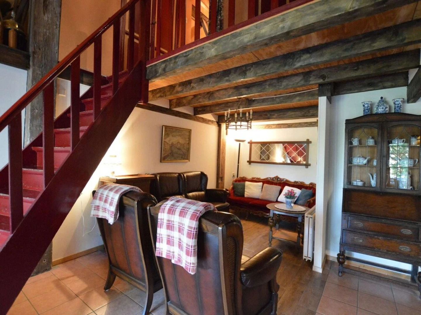 House Situated Peacefully on a Vast Green