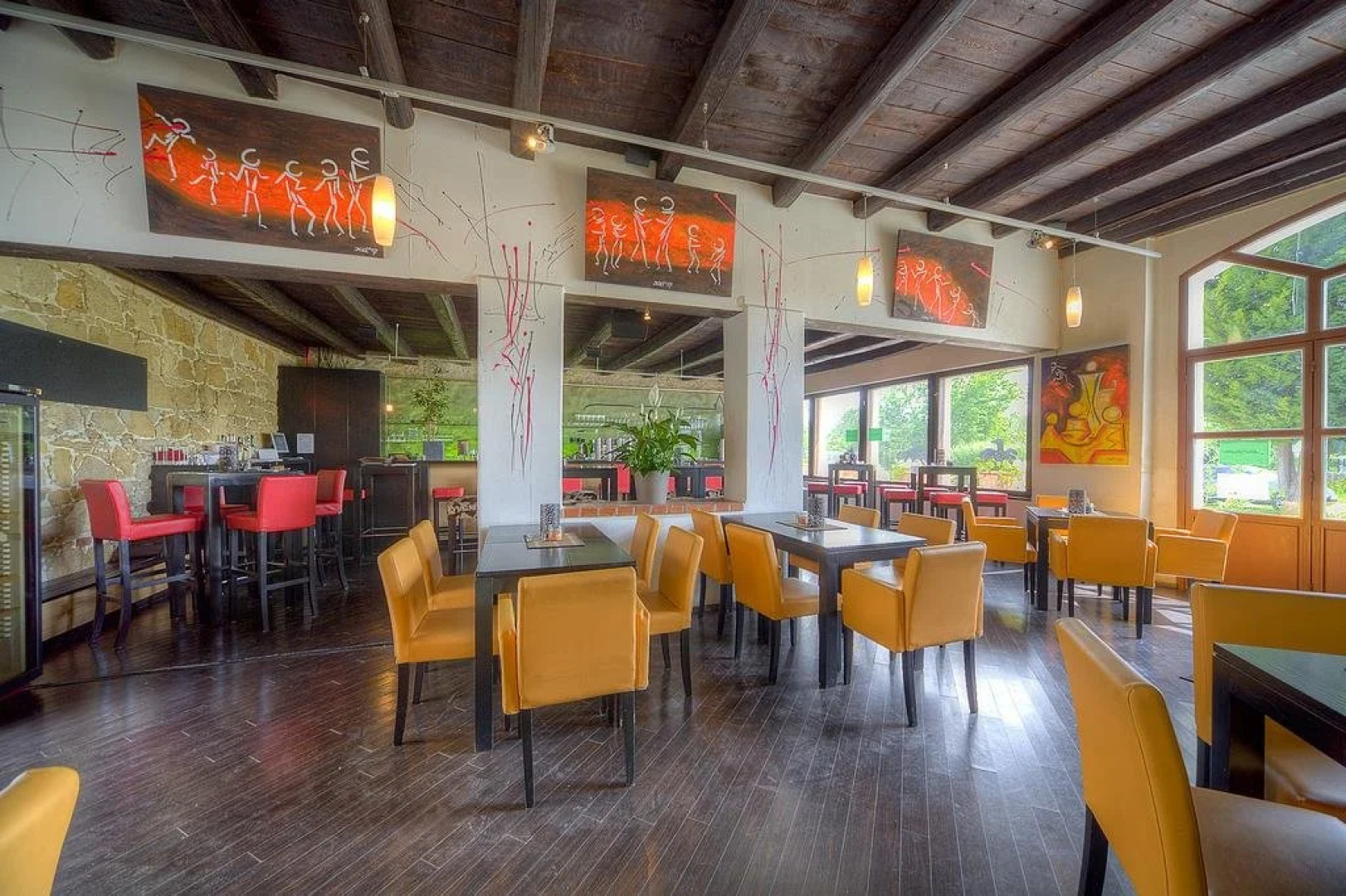 unser rosa Haus für Sie