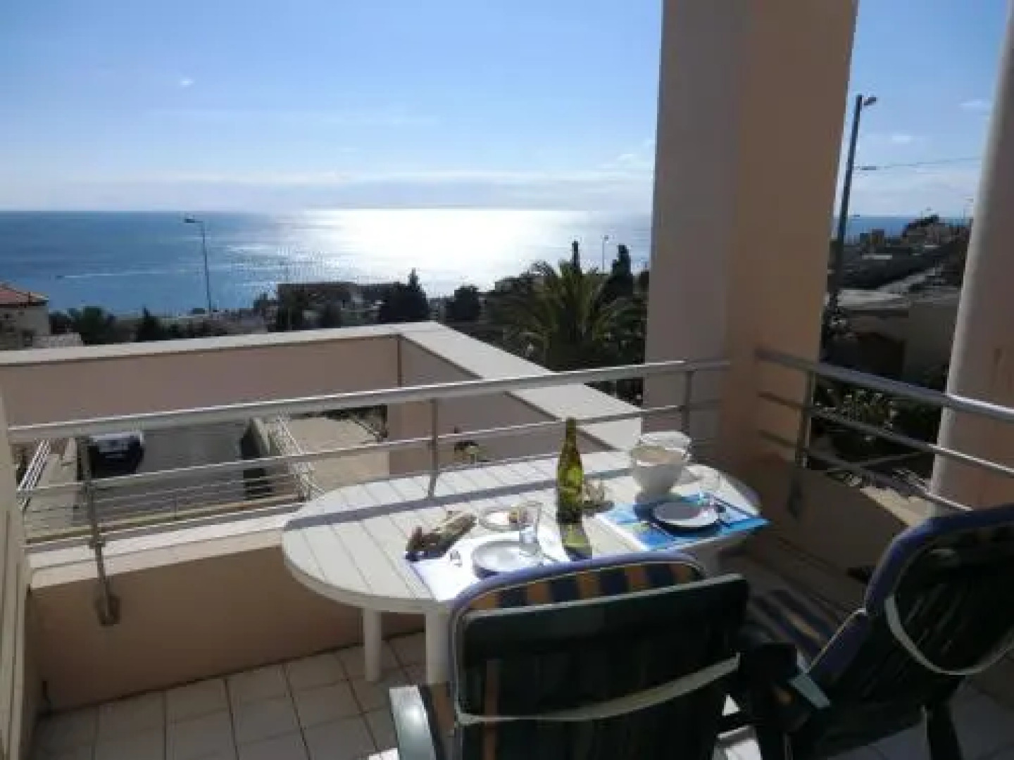 Sète - Fewo mit Meerblick, Schwimmbad