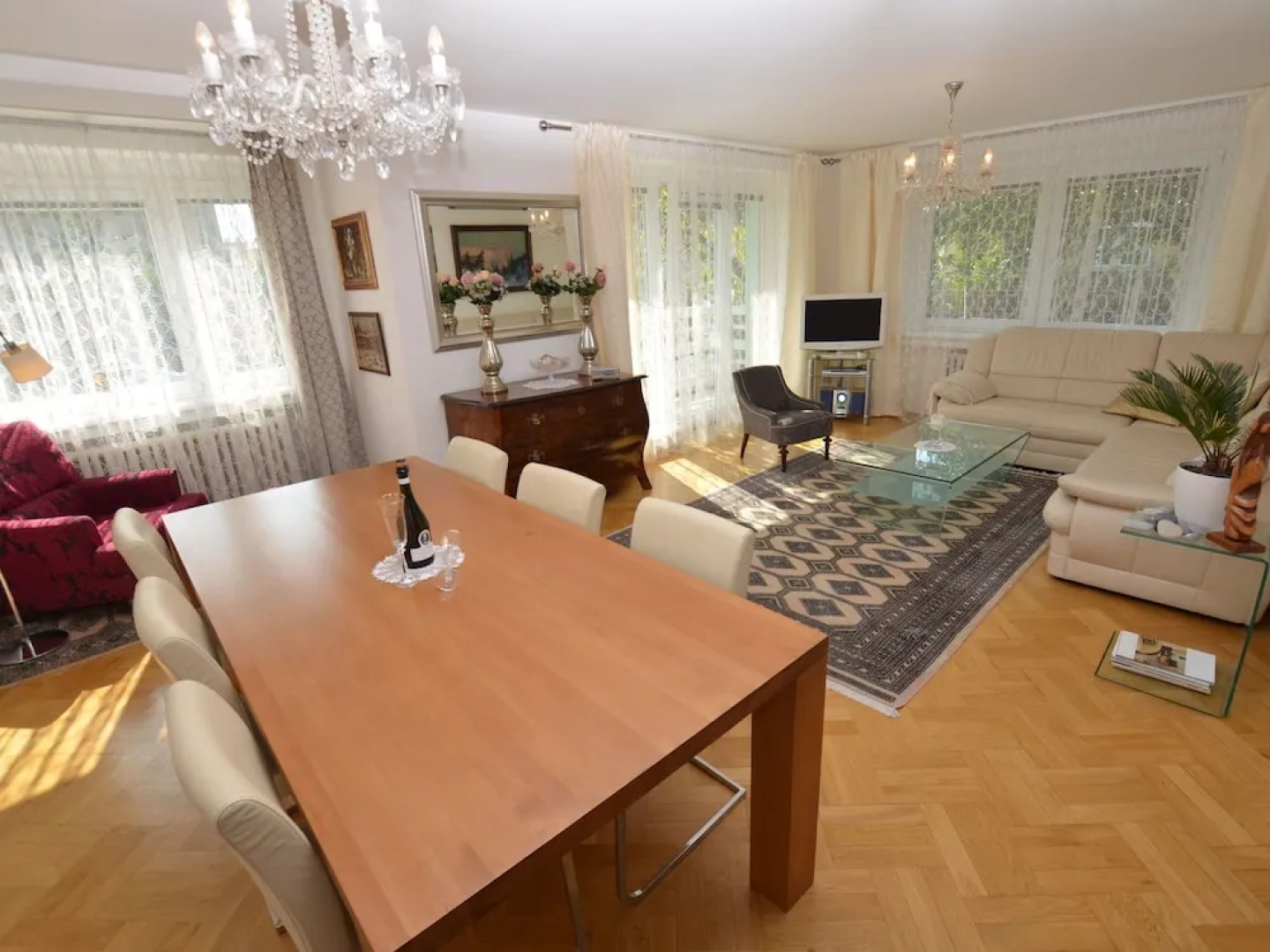 Pretty Apartment in Podebrady With Garden, Balcony, Parking
