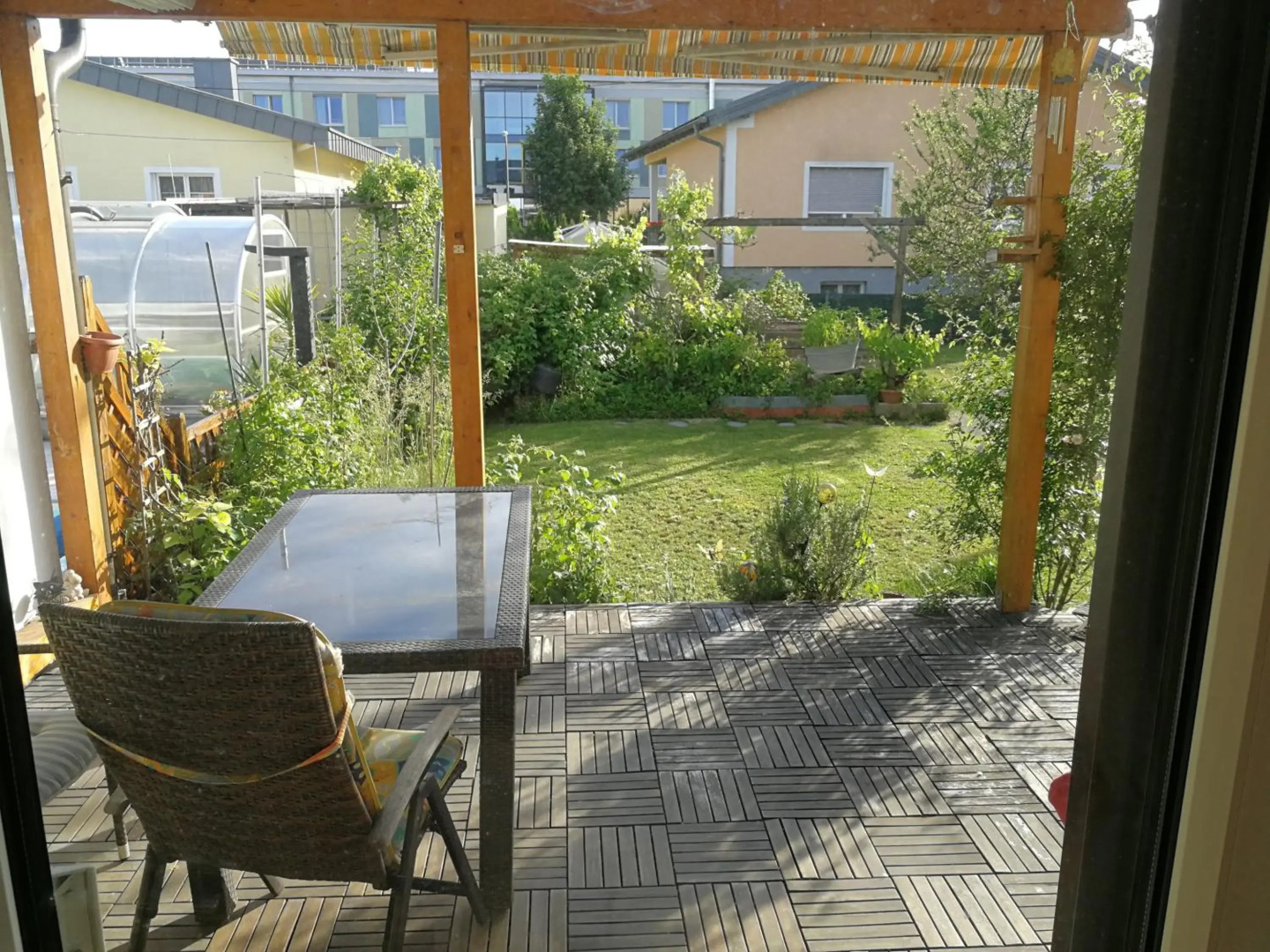 Doppelhaushälfte mit Garten