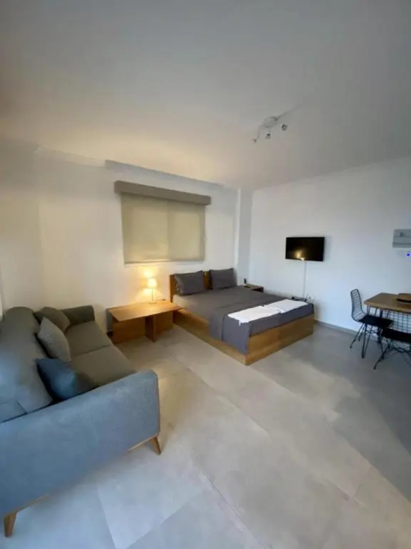 Sleek Flat With Shared Pool and Sea View in Iskele