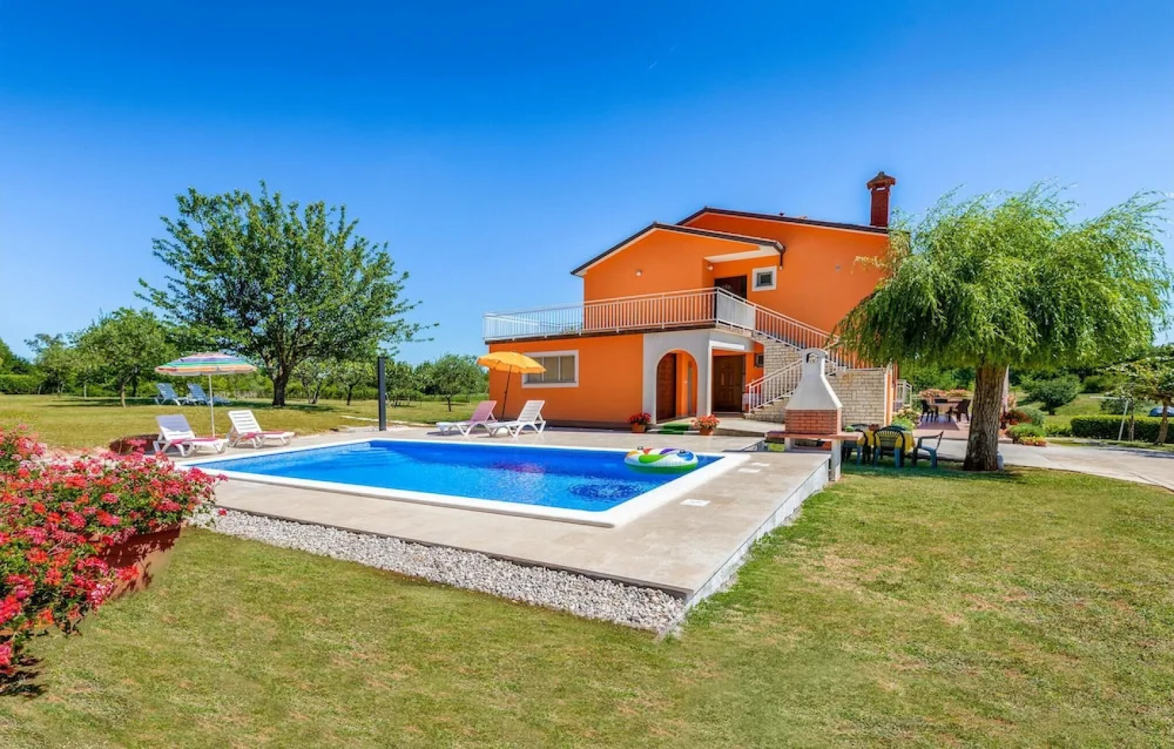 Amazing Apartment in Nedescina With 3 Bedrooms, Internet and Outdoor Swimming Pool